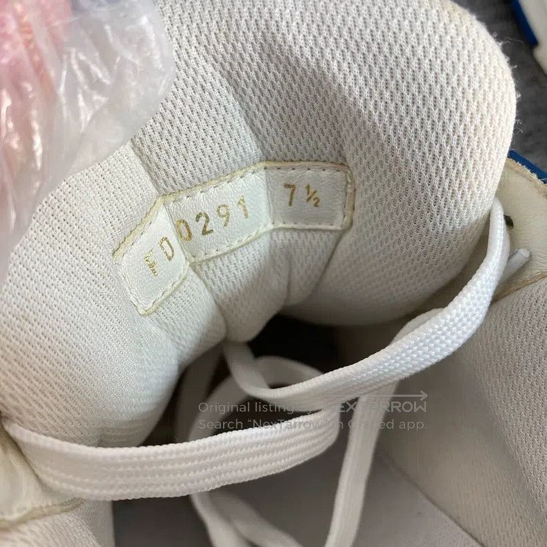 Louis Vuitton Louis Vuitton Blue and white denim sandals shoes Size US 7.5 / EU 40-41 - 5 Thumbnail