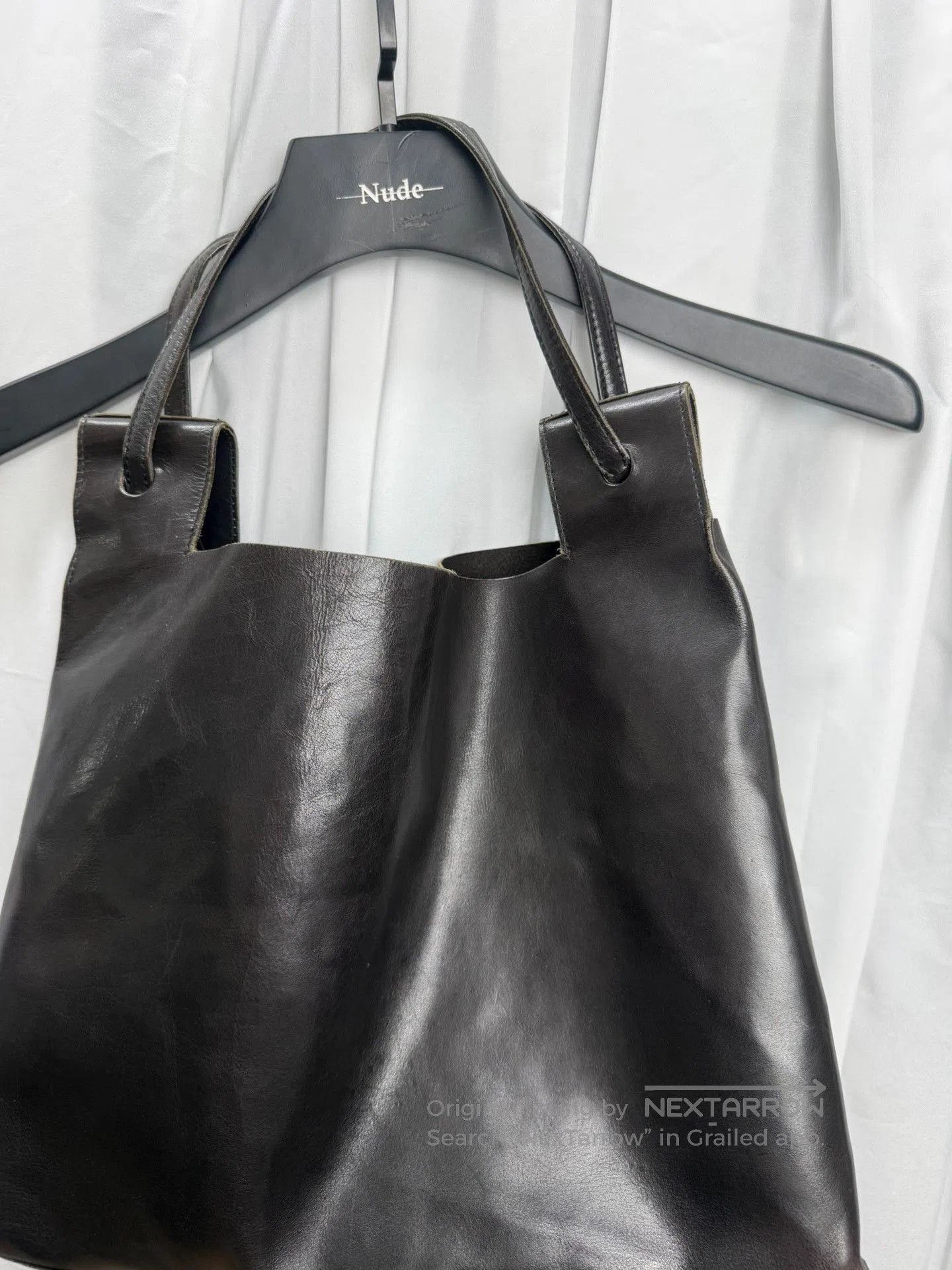 Y's Yohji Yamamoto Y's Leather Handbag. Size ONE SIZE - 3 Thumbnail
