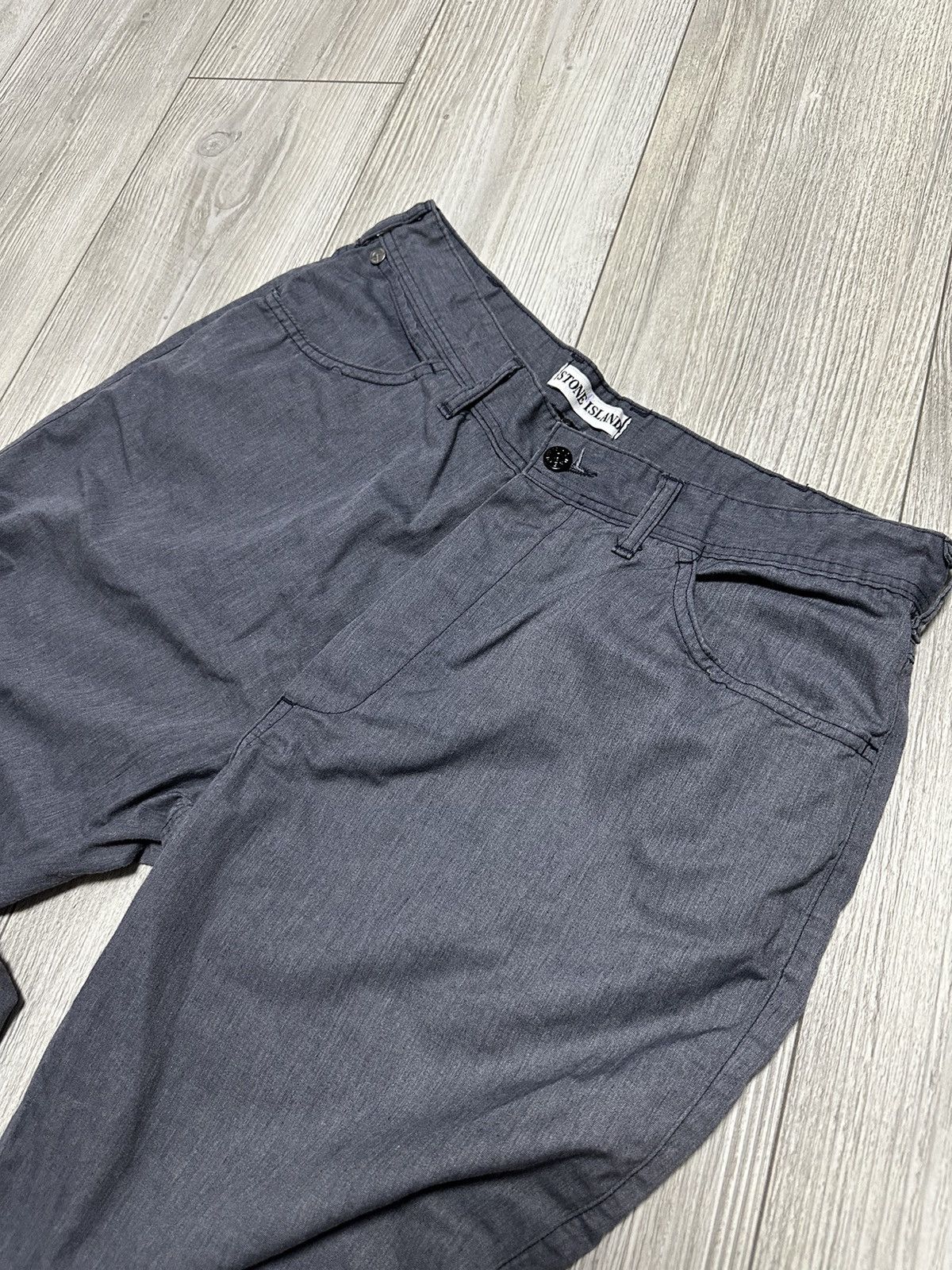 Massimo Osti RARE ! VINTAGE STONE ISLAND MARINA PANTS PATCH LOGO 90s Size US 36 / EU 52 - 3 Thumbnail