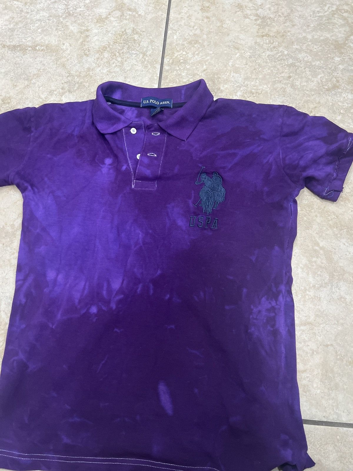 U.S. Polo Assn. Faded purple polo shirt💜 Size US S / EU 44-46 / 1 - 1 Thumbnail
