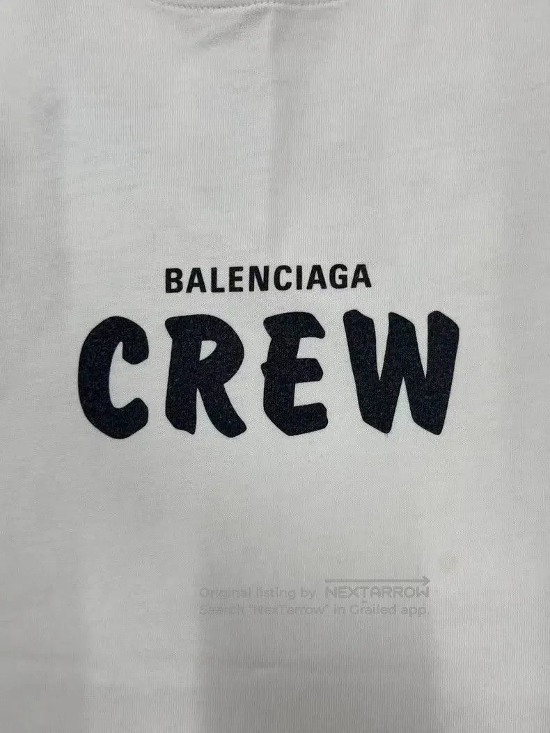 Balenciaga Balenciaga Letter print round neck short-sleeve T-shirt, r Size US M / EU 48-50 / 2 - 3 Thumbnail