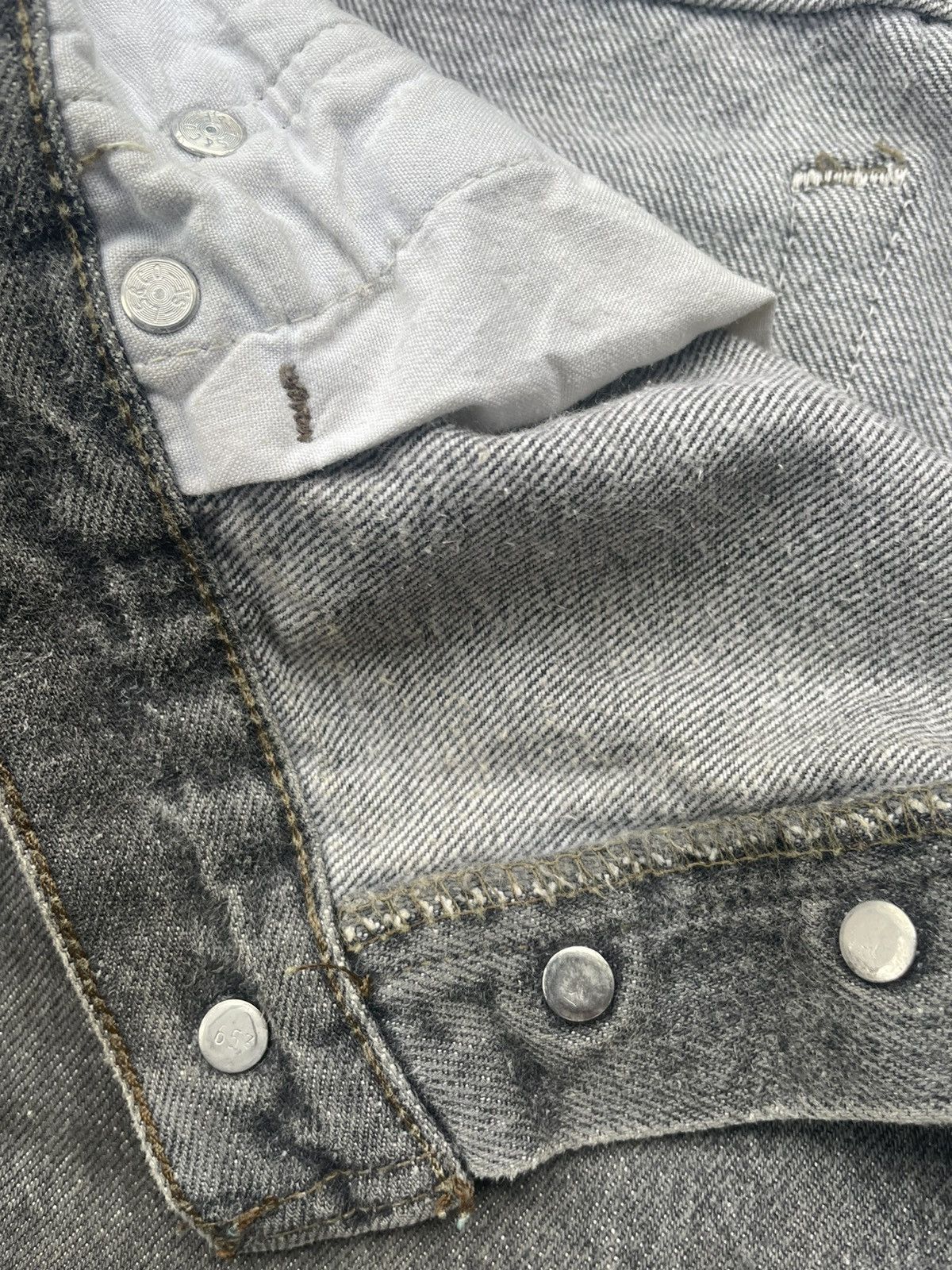 Levi's × Vintage Vintage 1991 Levis 501 e Faded Denim Size US 35 - 21 Thumbnail