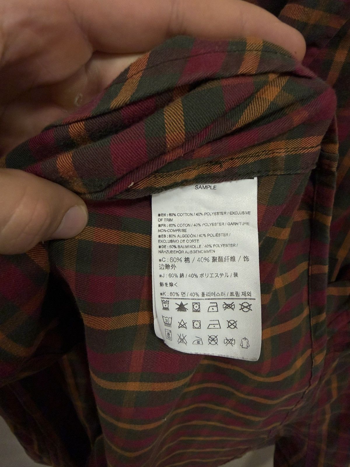 Arc'teryx Arc’teryx Flannel back Collar Logo Shirt Size US M / EU 48-50 / 2 - 6 Thumbnail