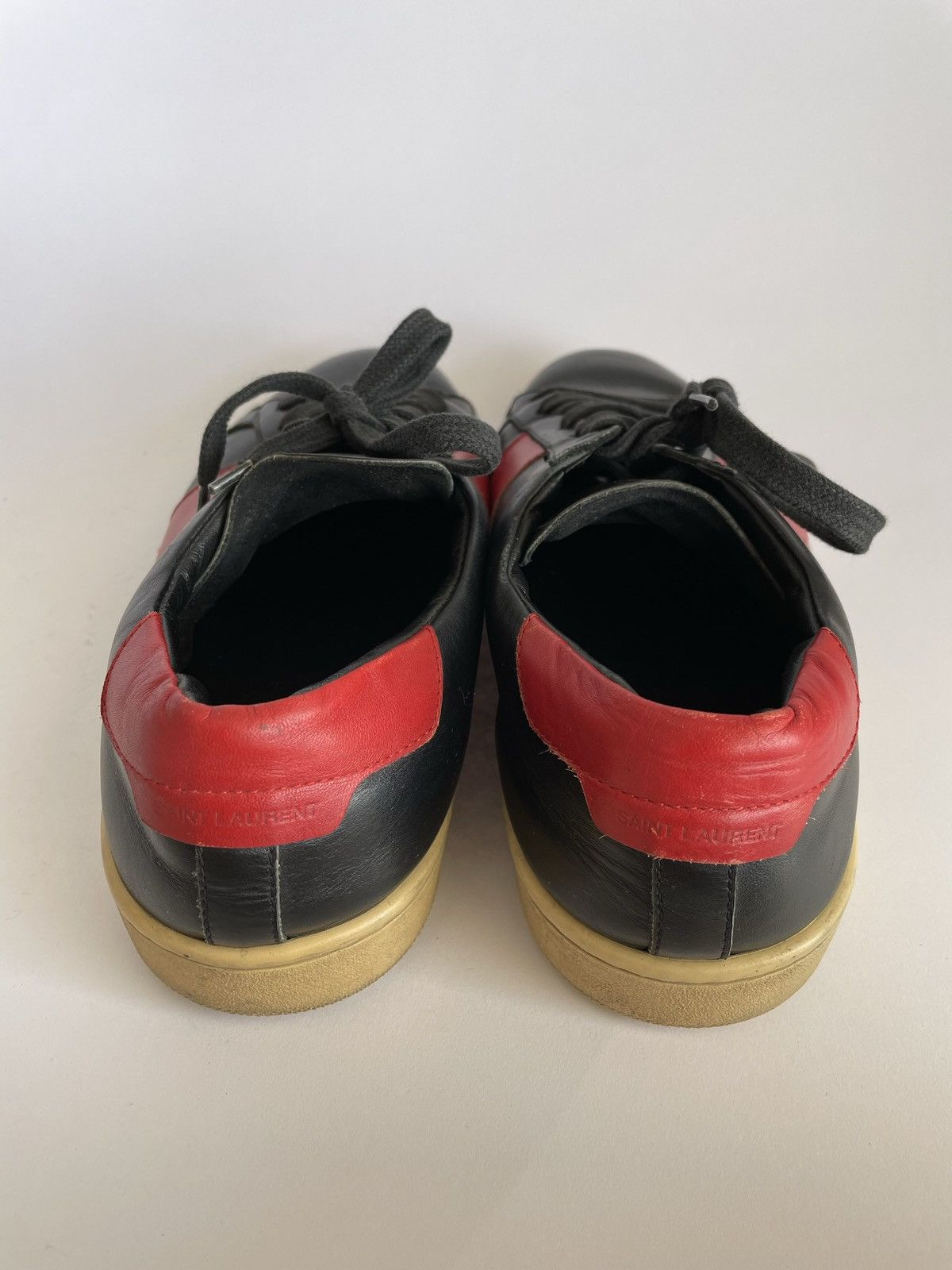 Saint Laurent Paris SAINT LAURENT SL/10H Leather Low-Top Sneaker Size 41.5 EUR Size US 8 / EU 41 - 3 Thumbnail