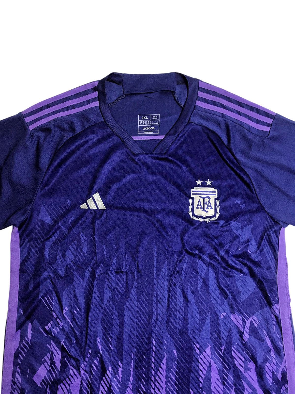 Adidas Argentina World Cup 2022 Away Jersey Size US XXL / EU 58 / 5 - 5 Thumbnail