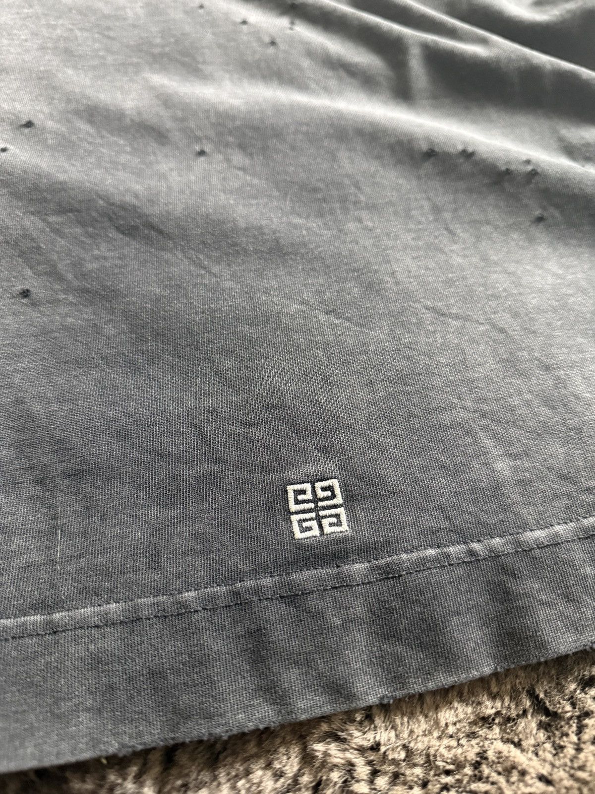 Givenchy GIVENCHY Overlapped Flames L/S Shirt Size US XL / EU 56 / 4 - 4 Thumbnail