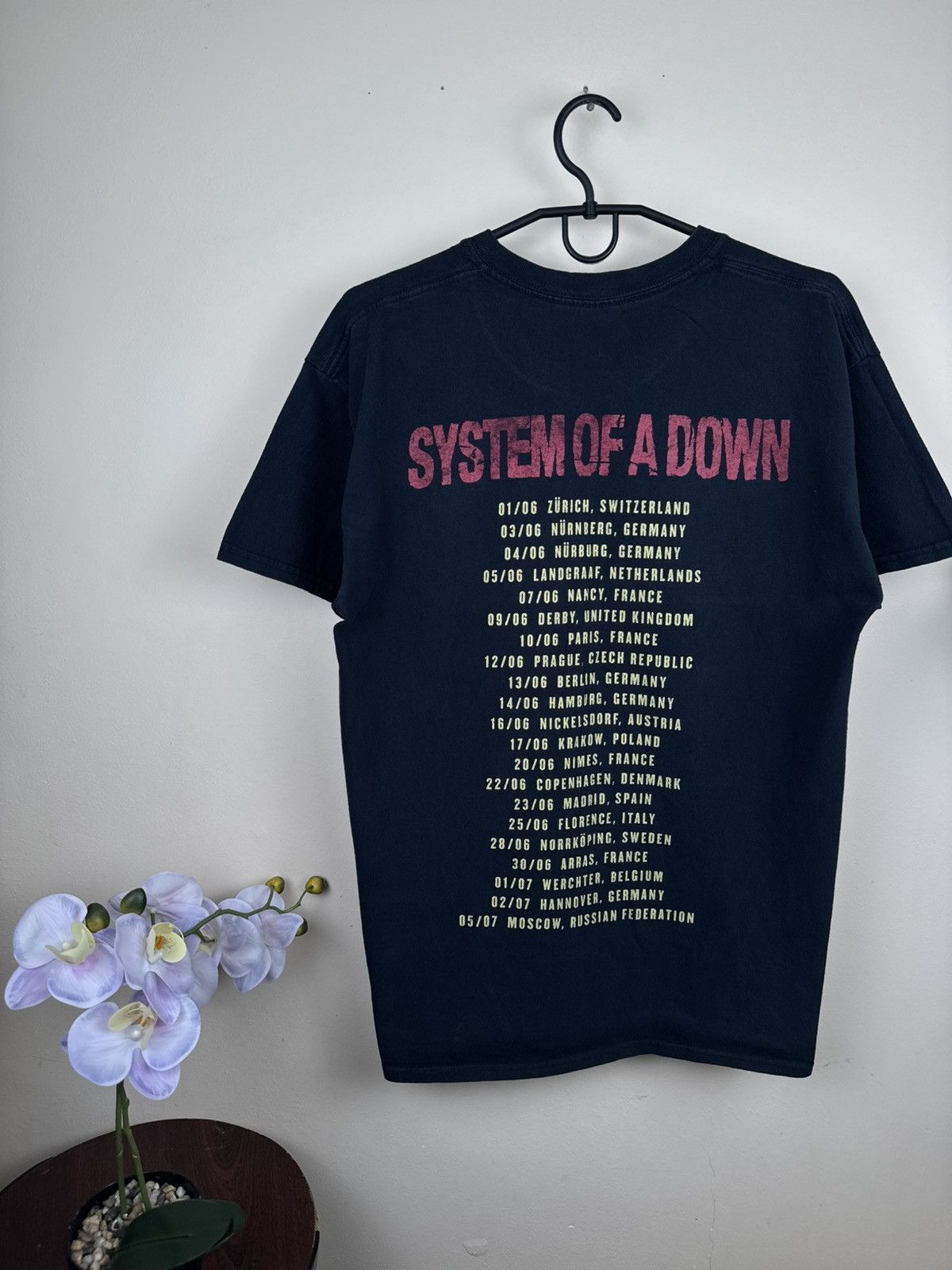 Other Vintage System of a Down T shirt 2017 Black Sz L Rock Black Size US L / EU 52-54 / 3 - 14 Thumbnail