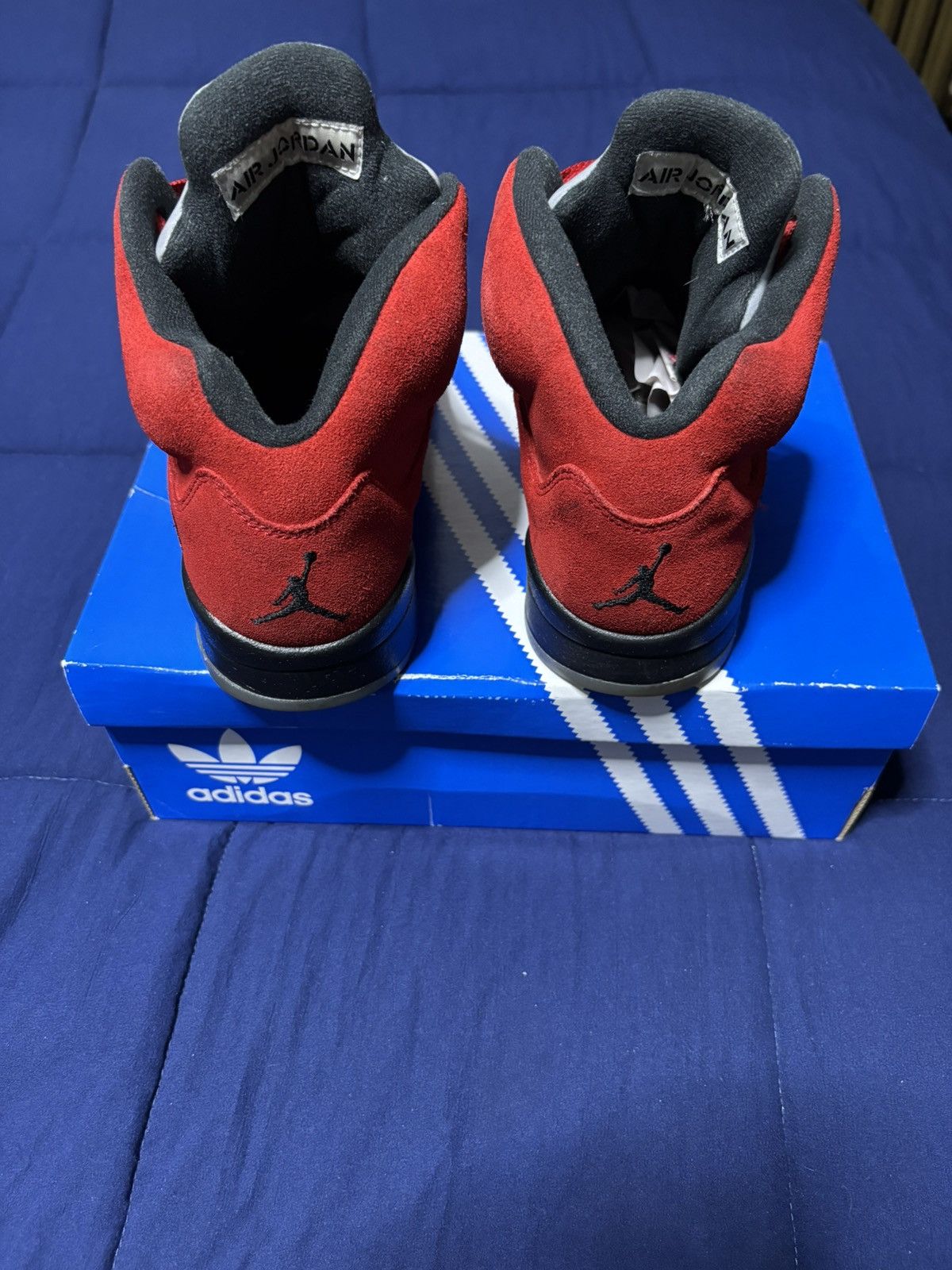 Jordan Brand Jordan 5 Retro Raging Bull 2021 Size 9 Size US 9 / EU 42 - 5 Thumbnail