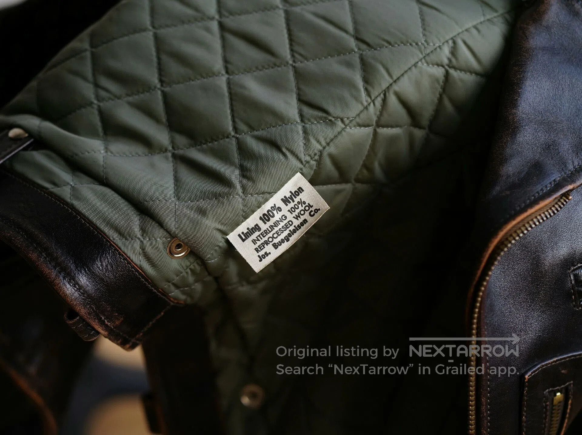 The Real McCoy's the real mccoys buco j-24 leather jacket. Size US S / EU 44-46 / 1 - 8 Thumbnail