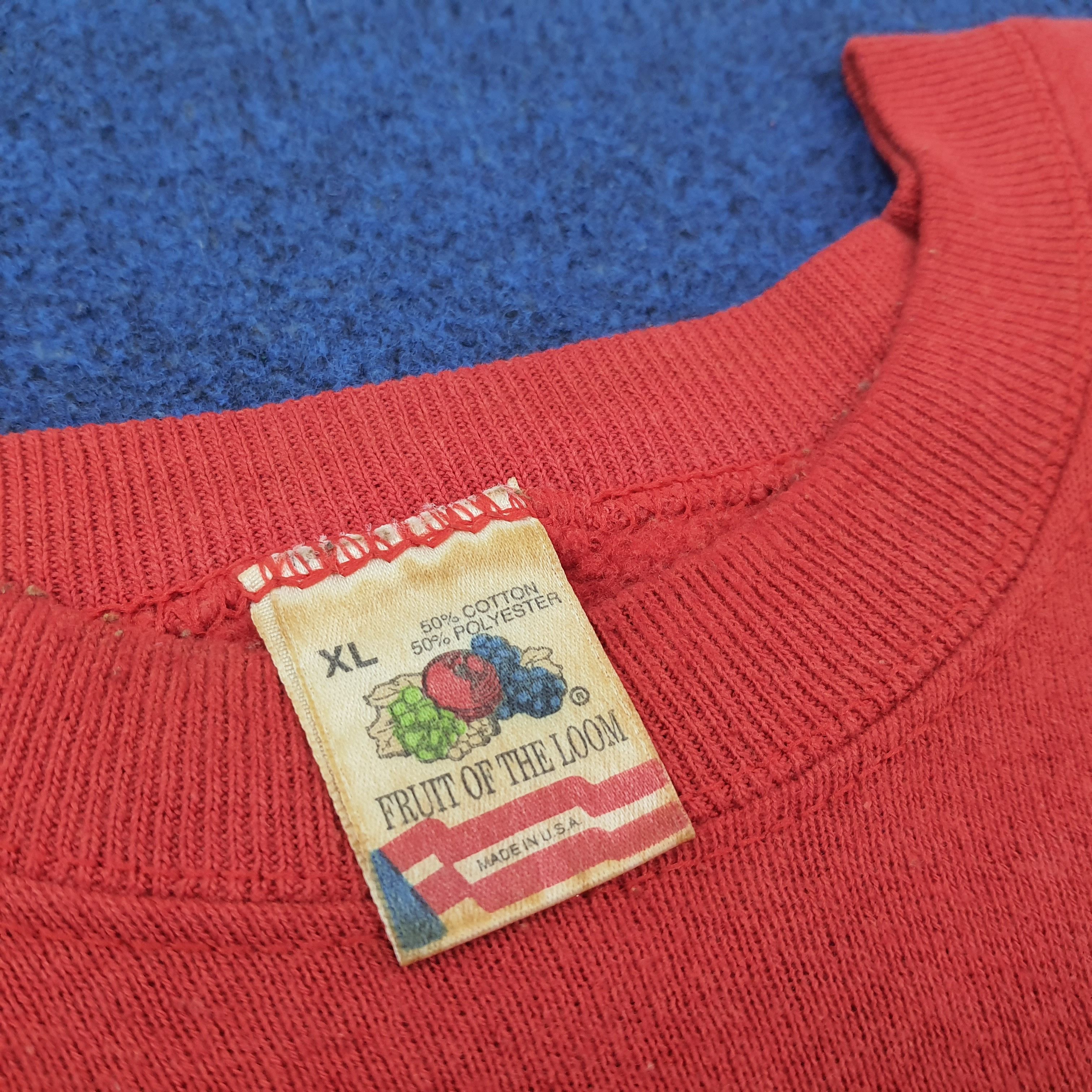 Petrol Industries Vintage 90's CHEVRON American Petroleum Sweatshirts C257N6 Size US XL / EU 56 / 4 - 4 Thumbnail
