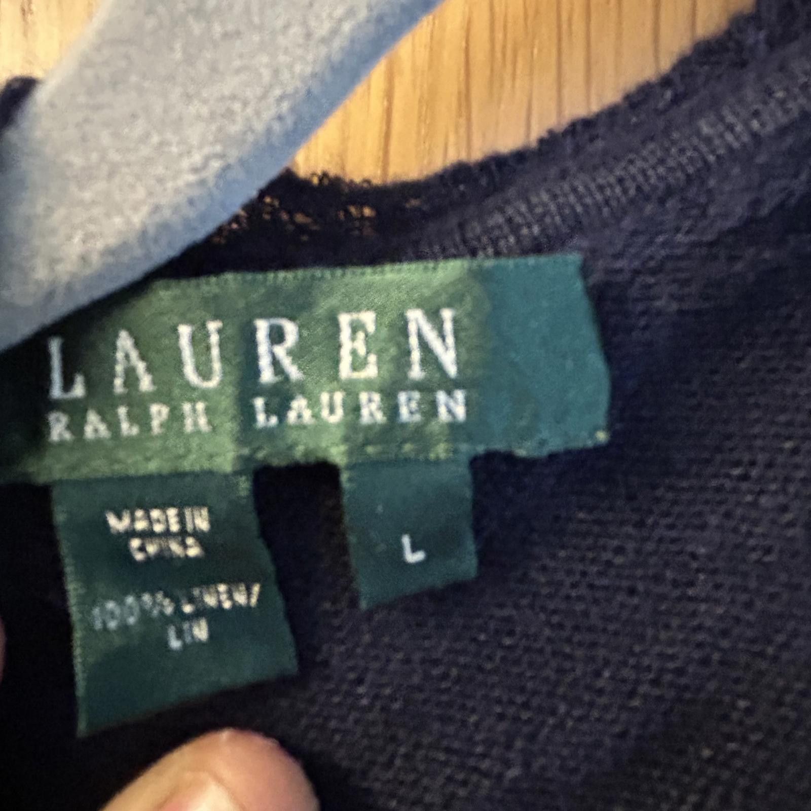 Polo Ralph Lauren Navy Ralph Lauren Cardigan Size L / US 10 / IT 46 - 3 Thumbnail