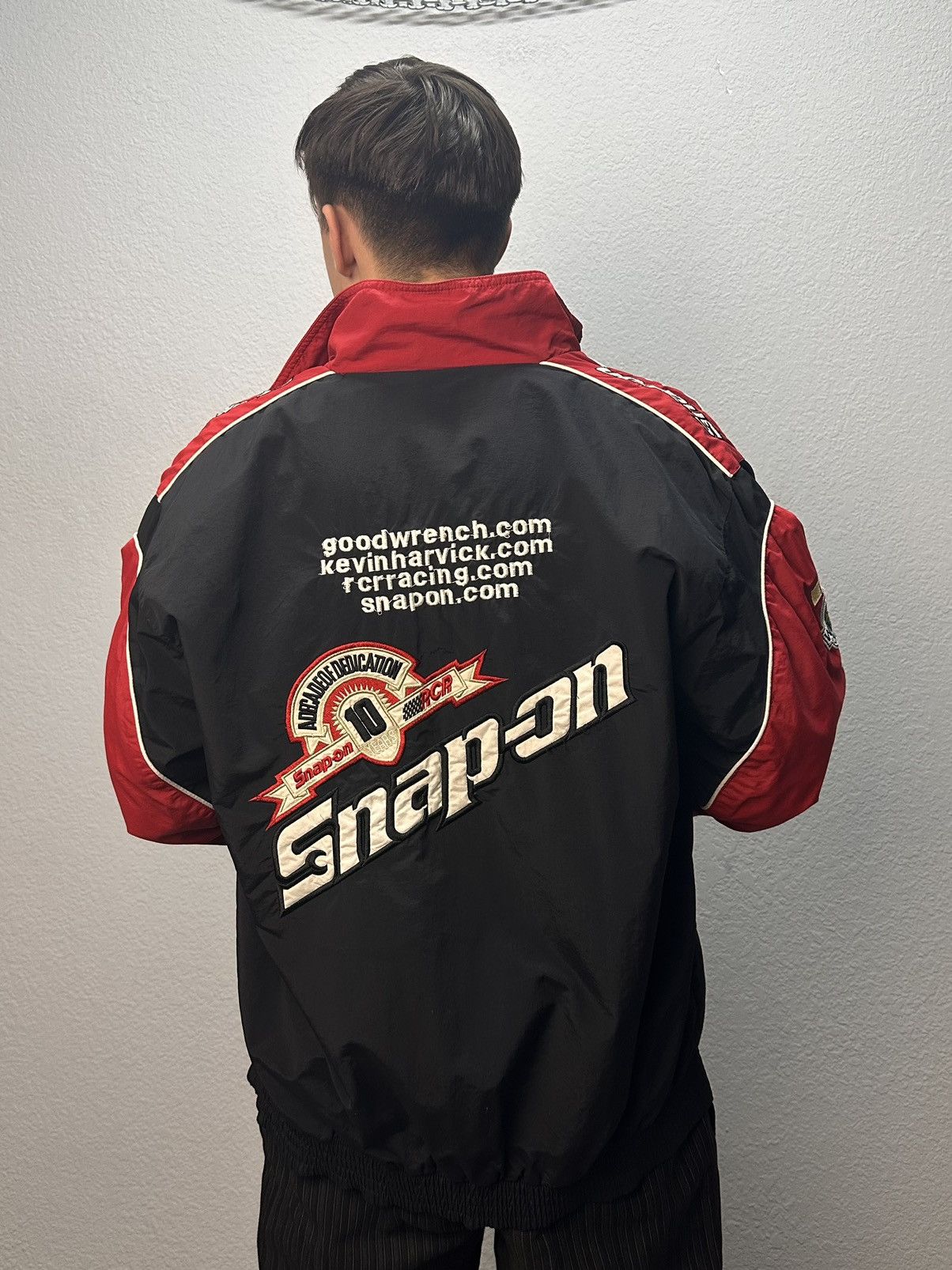 Other Vintage Jacket Red Bull Vodafone Nascar Leather Ferrari Y2K Size US XL / EU 56 / 4 - 16 Thumbnail