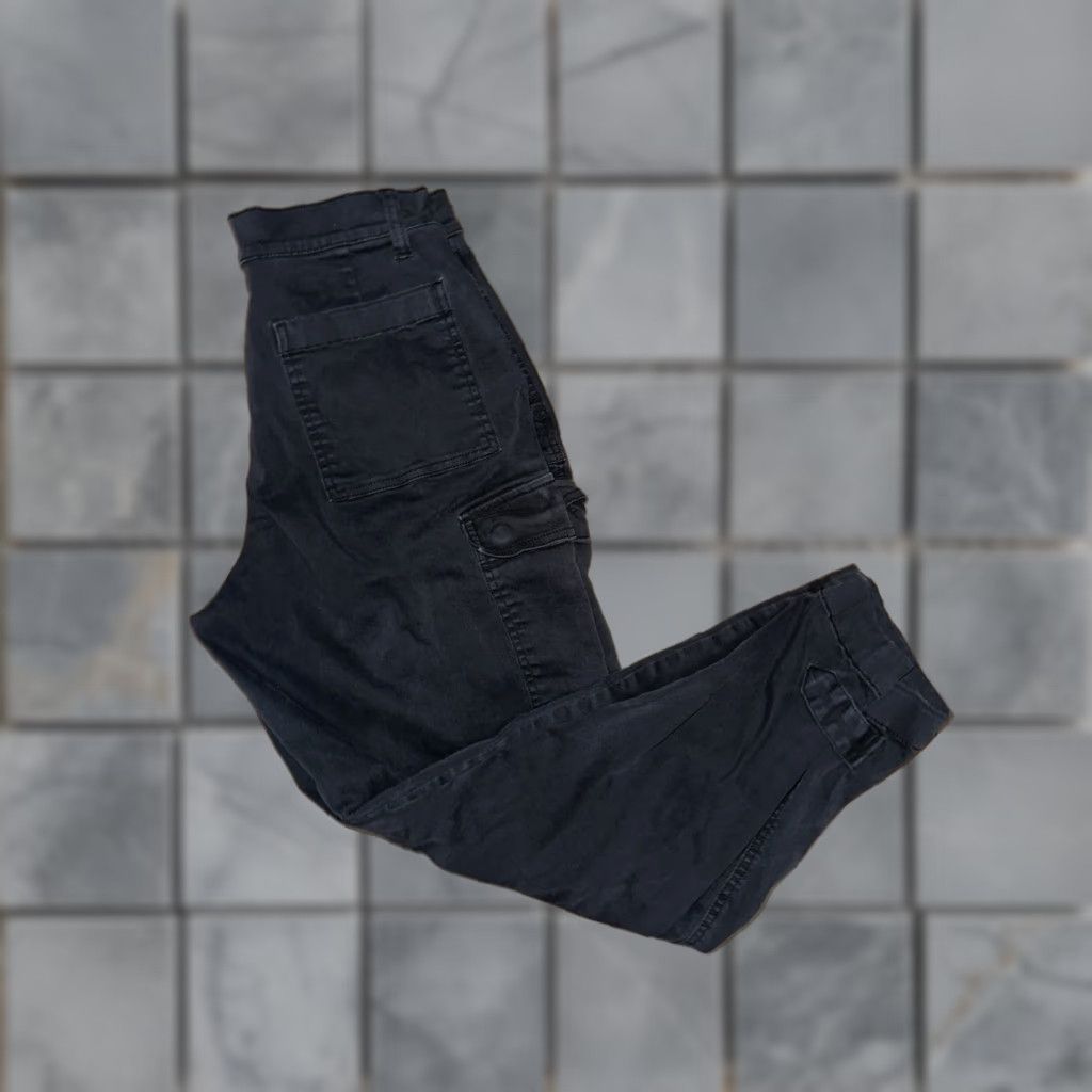 Lucky Brand VINTAGE Women’s Lucky Brand Jeans Cargo Pants Black 28x30 Size 28" / US 6 / IT 42 - 1 Thumbnail