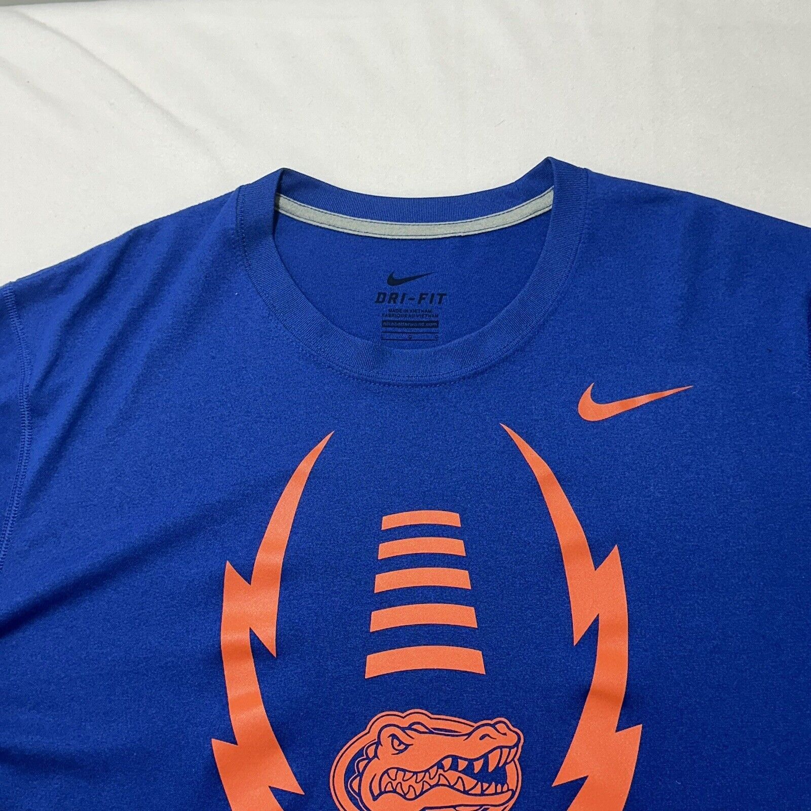 Nike Nike Florida Gators Large Blue Graphic T Shirt Blue Size US L / EU 52-54 / 3 - 2 Thumbnail
