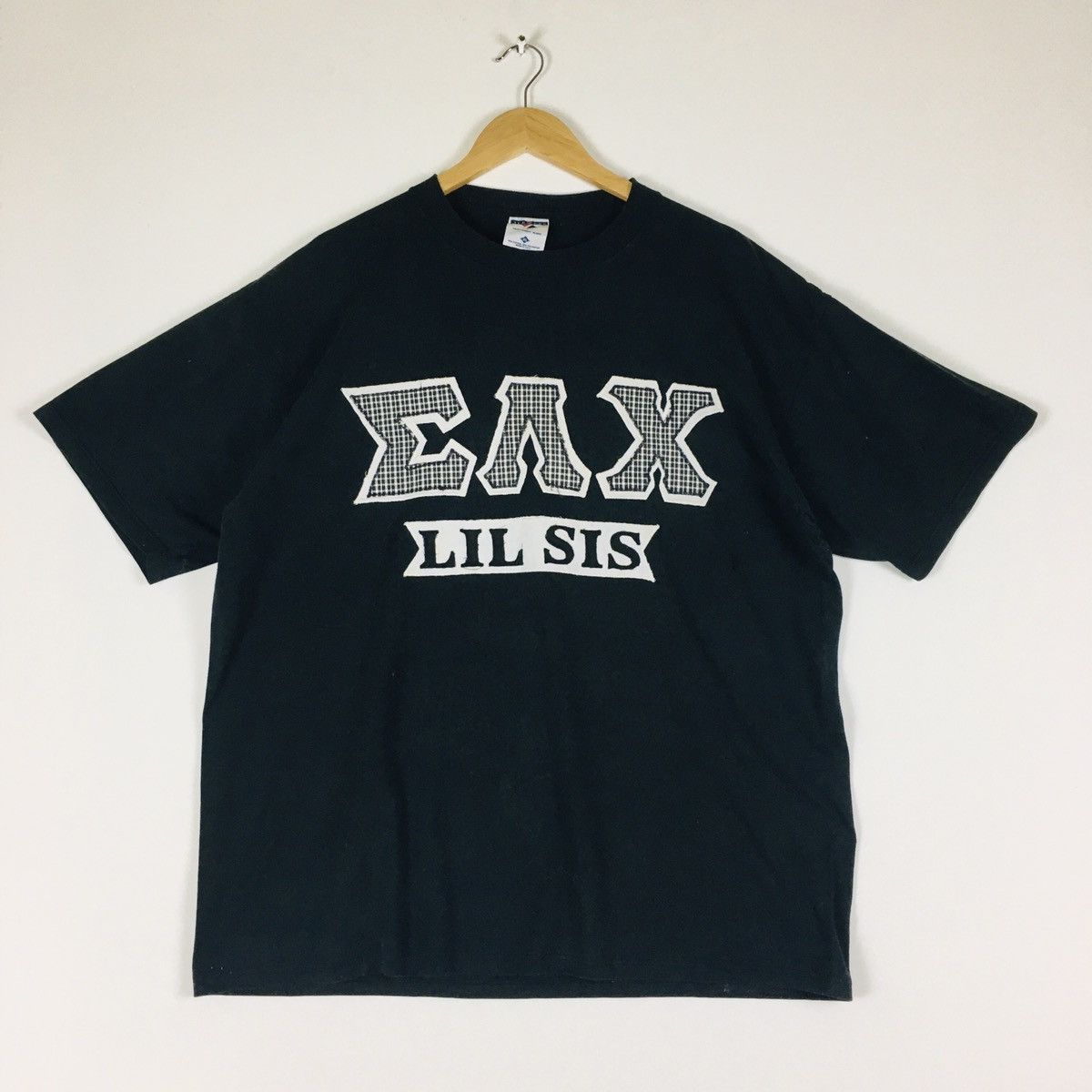 Jerzees × Vintage Vintage Lil Sis Embroidery Spell Out Size US L / EU 52-54 / 3 - 1 Thumbnail