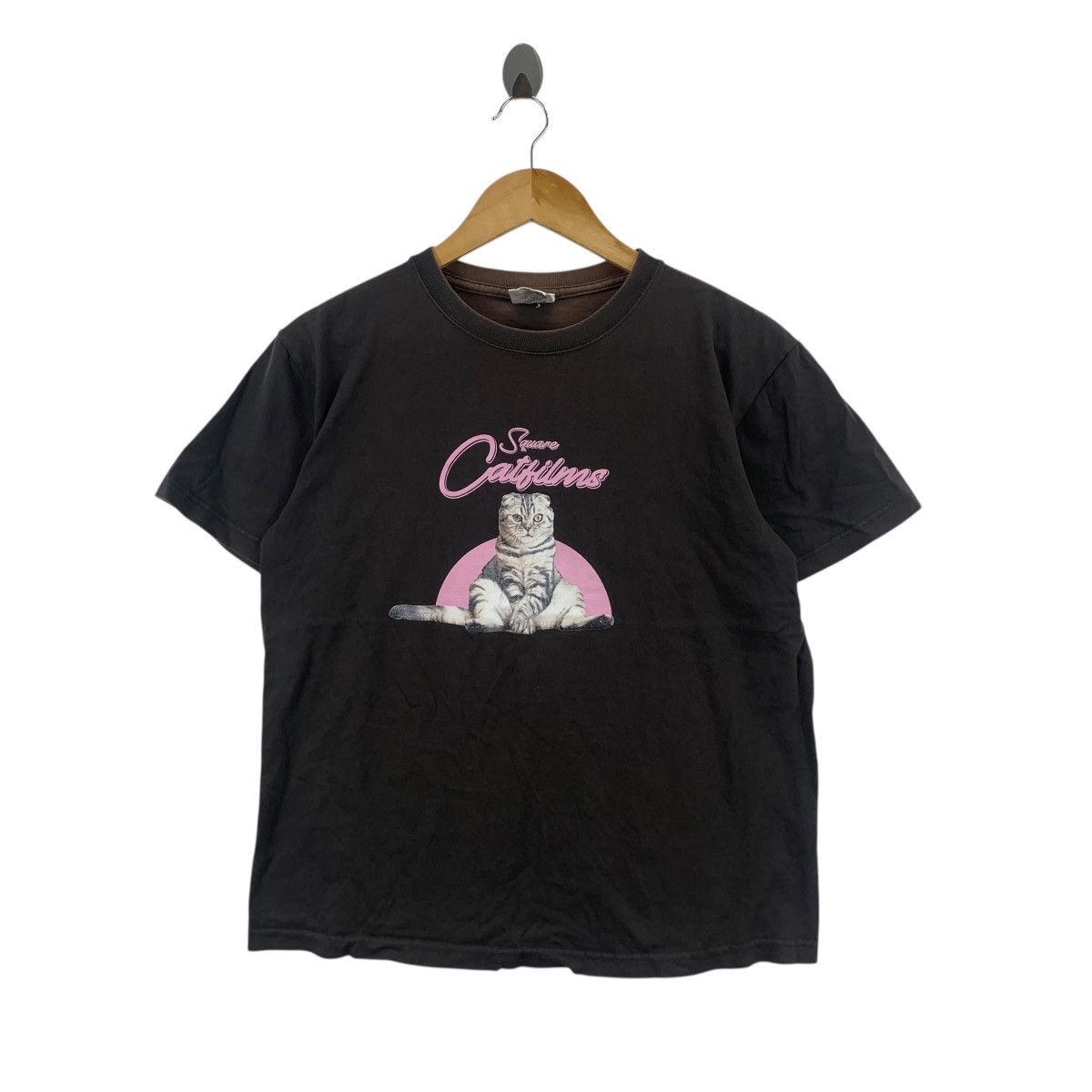 Other SQUARE CATFILMS SERIES Cat Logo Tee Shirt Top Japan Size M / US 6-8 / IT 42-44 - 3 Thumbnail
