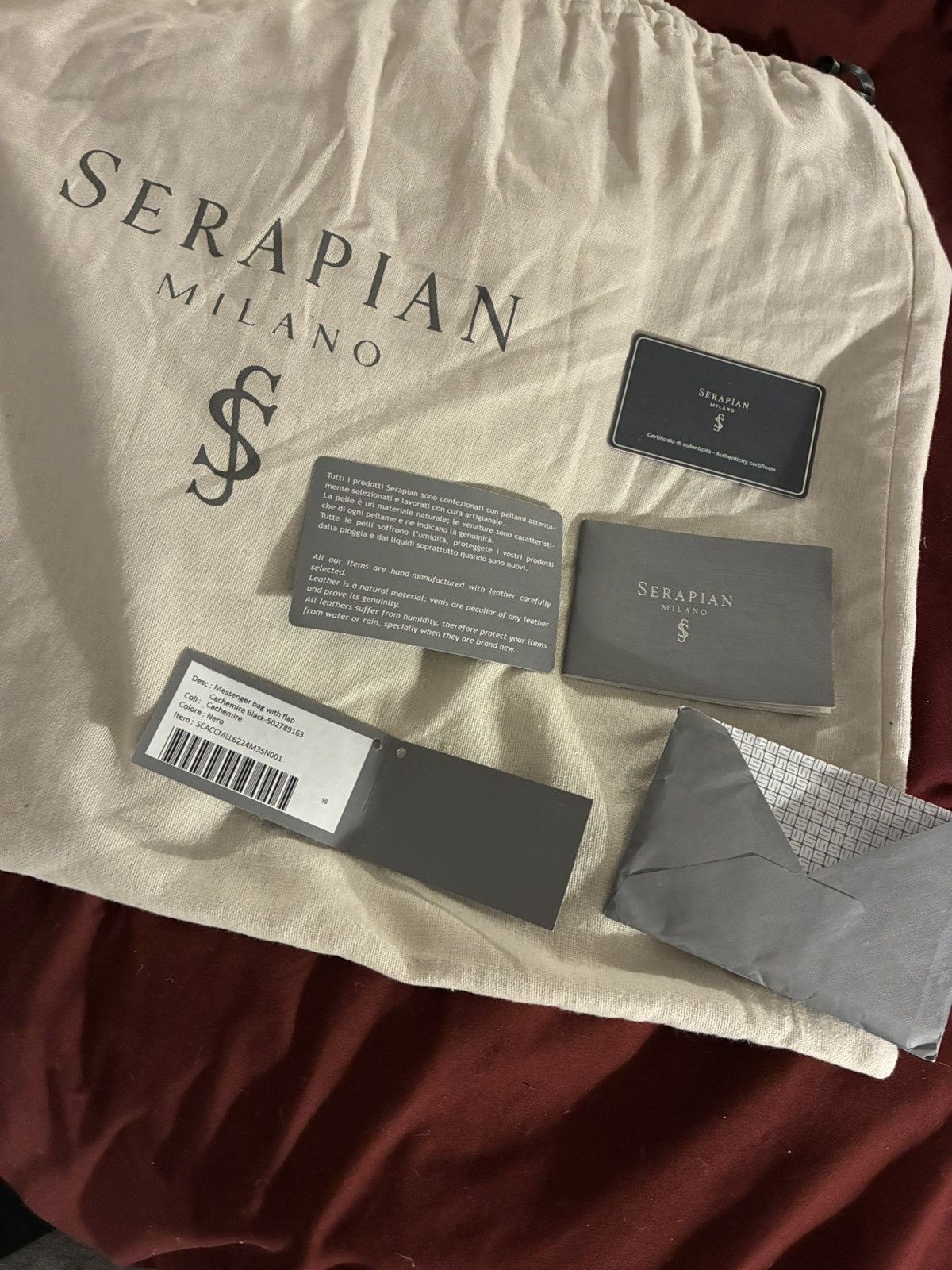 Serapian Milano Serapian Milano Messenger bag Size ONE SIZE - 8 Thumbnail