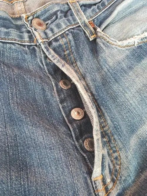 Levi's Vintage Levi's 501 Distressed Jeans 34x32 Size US 34 / EU 50 - 7 Thumbnail