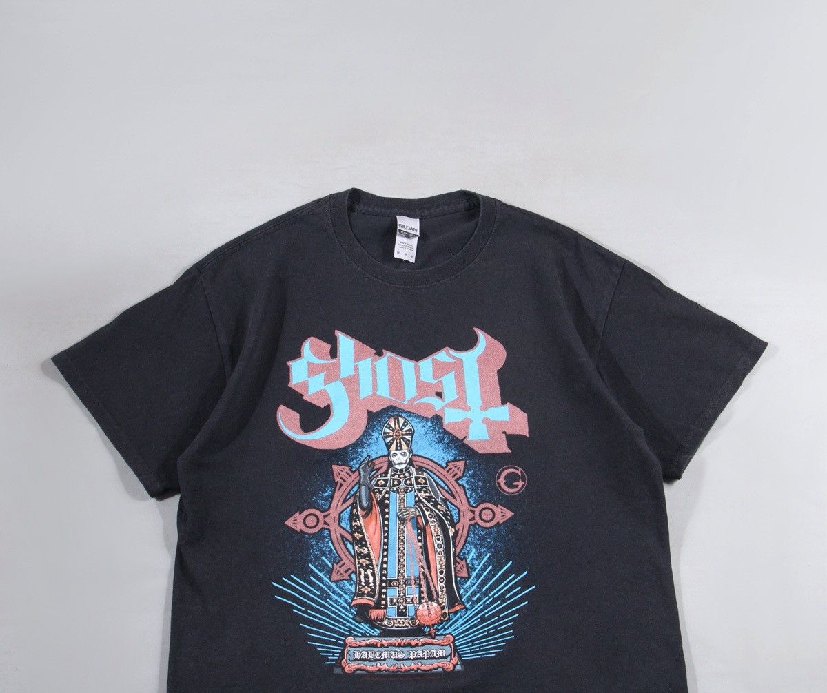 Band Tees Ghost Metal Rock Black Horror Tee T Shirt Vintage Tour M Size US M / EU 48-50 / 2 - 2 Thumbnail