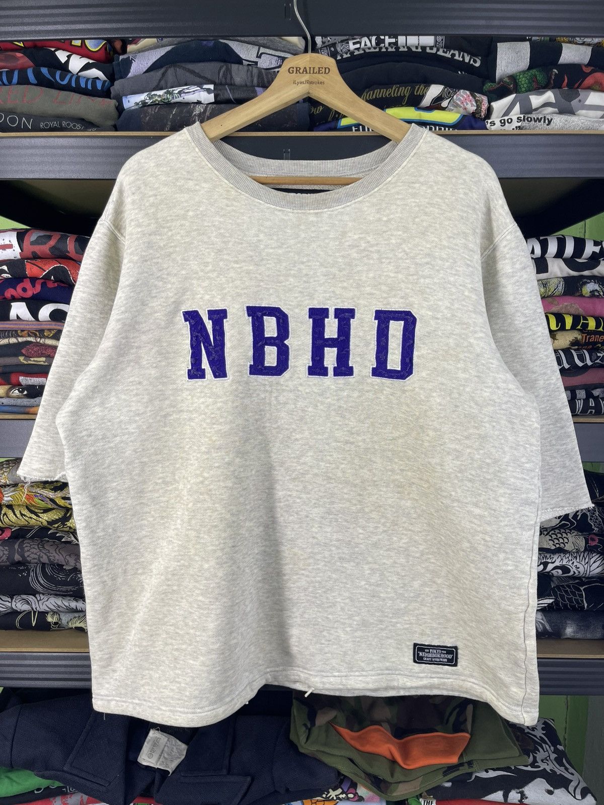 Neighborhood Vintage Neighborhood Tokyo NBHD Embroidered Sweatshirt Size US M / EU 48-50 / 2 - 2 Thumbnail