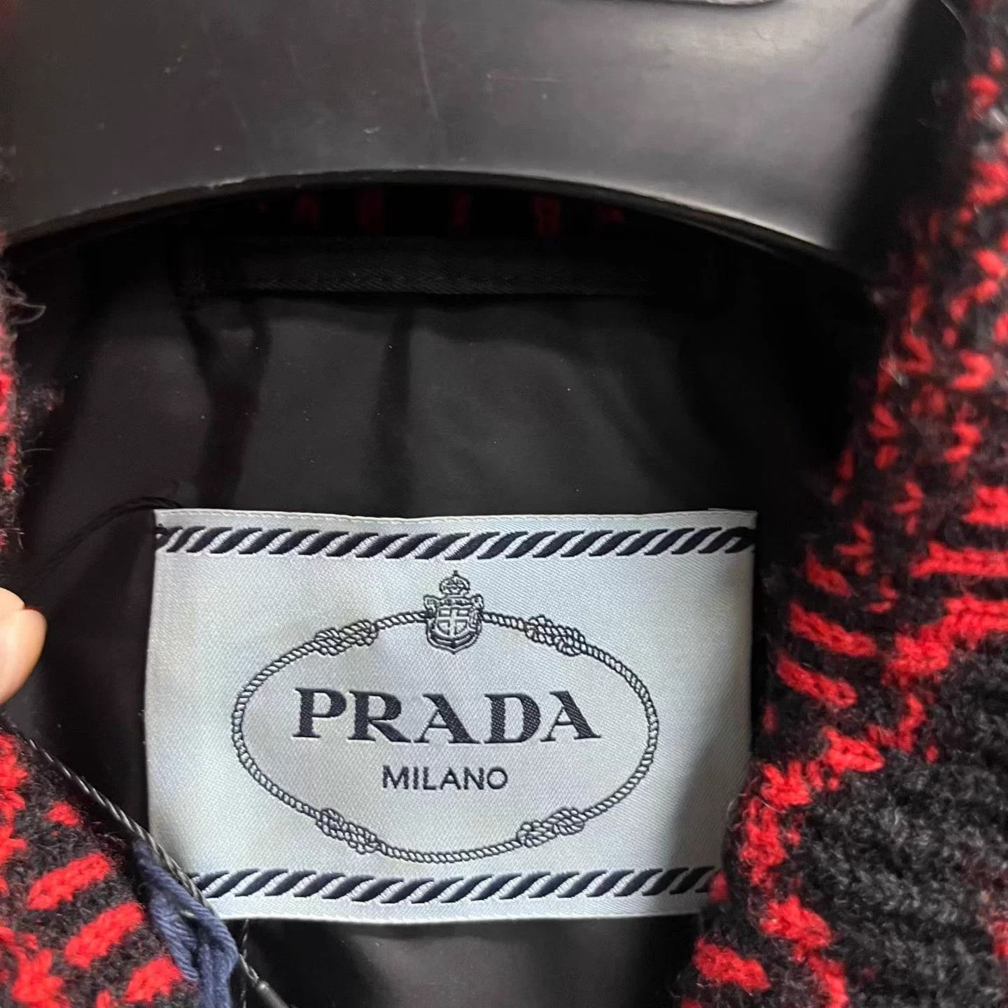 Prada Prada Black Logo Flight Jacket S Size US S / EU 44-46 / 1 - 3 Thumbnail