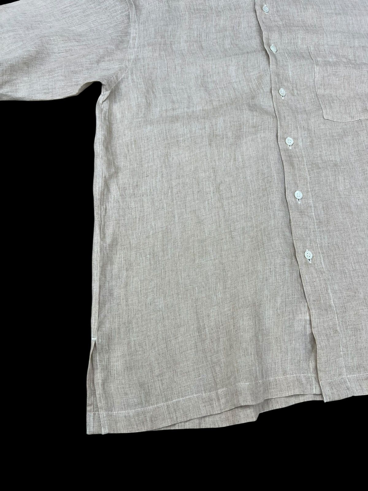Issey Miyake Archive Issey Miyake im Product 100% Linen Shirt Size US M / EU 48-50 / 2 - 7 Thumbnail
