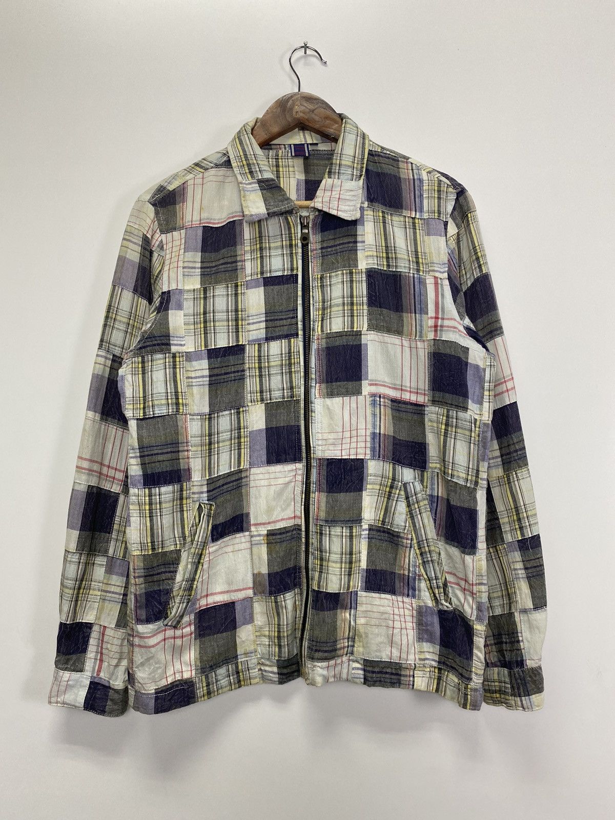 Japanese Brand × Vintage Vintage Kearrey House patchwork jacket Size US M / EU 48-50 / 2 - 2 Thumbnail