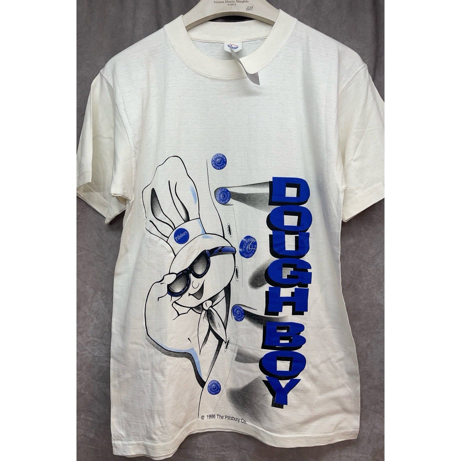 Other VINTAGE 1996 Pillsbury Doughboy T-Shirt MED NWT Malibu Class Size US M / EU 48-50 / 2 - 1 Thumbnail