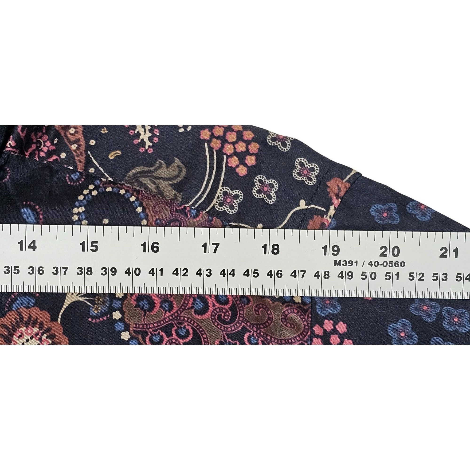 Etro Paisley Button-Down Shirt Size US L / EU 52-54 / 3 - 3 Thumbnail