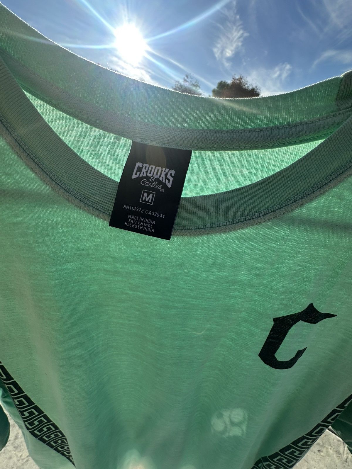 Crooks & Castles Crooks & Castles Teal Medium Size US M / EU 48-50 / 2 - 2 Thumbnail