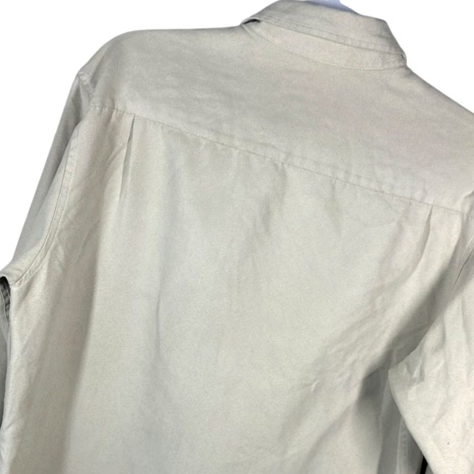 Vintage Covington Mens Long Sleeve Shirt Beige Size Medium Button Up Size US M / EU 48-50 / 2 - 2 Thumbnail