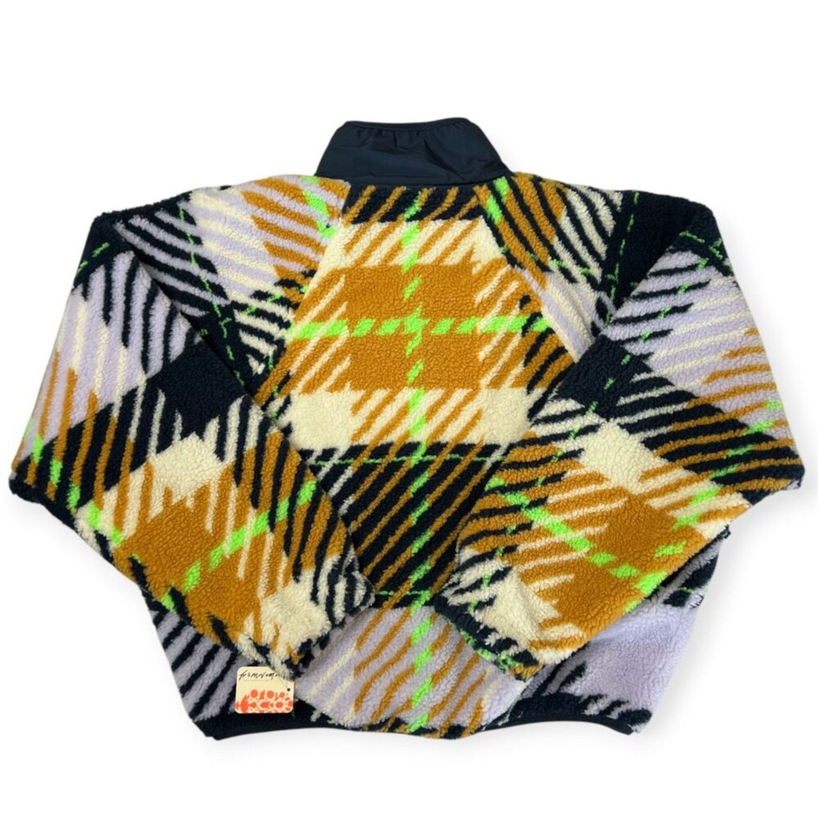 Free People Free People Rocky Ridge Plaid Fleece Pullover S NWT Size S / US 4 / IT 40 - 2 Thumbnail