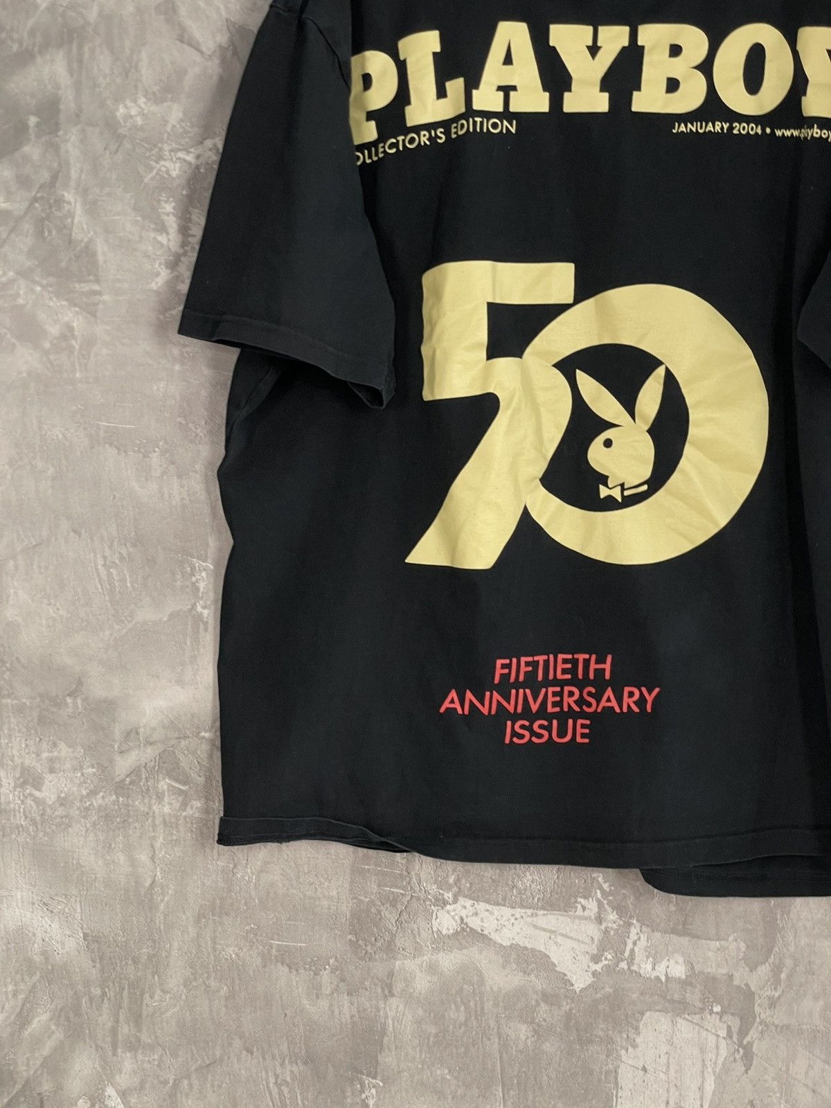 Designer × Playboy × Vintage Y2K Glamour Playboy Magazine Promo T shirt Size US XXL / EU 58 / 5 - 5 Thumbnail
