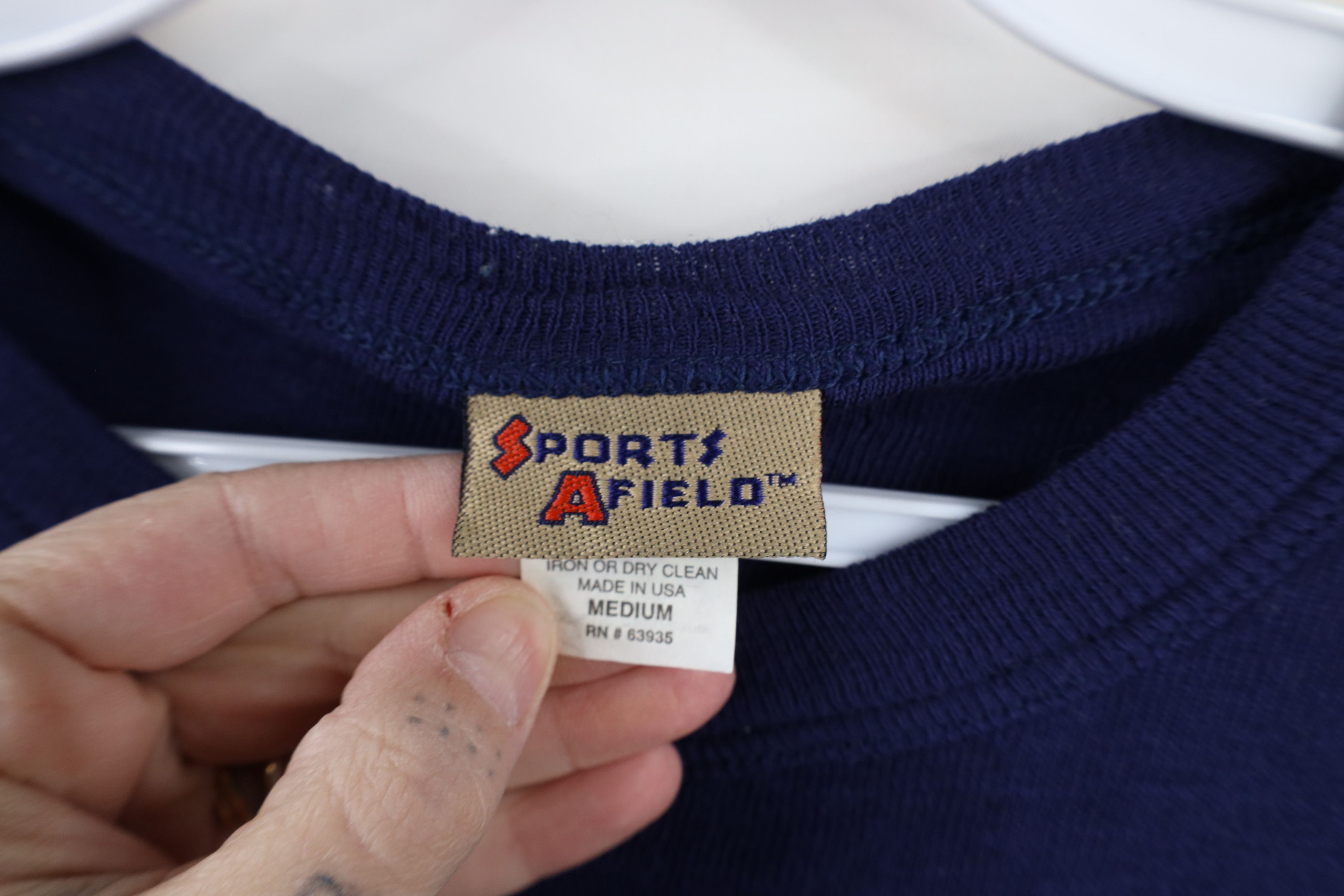 Vintage Vintage 90s Streetwear Ribbed Knit Long Sleeve T-Shirt USA Size M / US 6-8 / IT 42-44 - 6 Thumbnail
