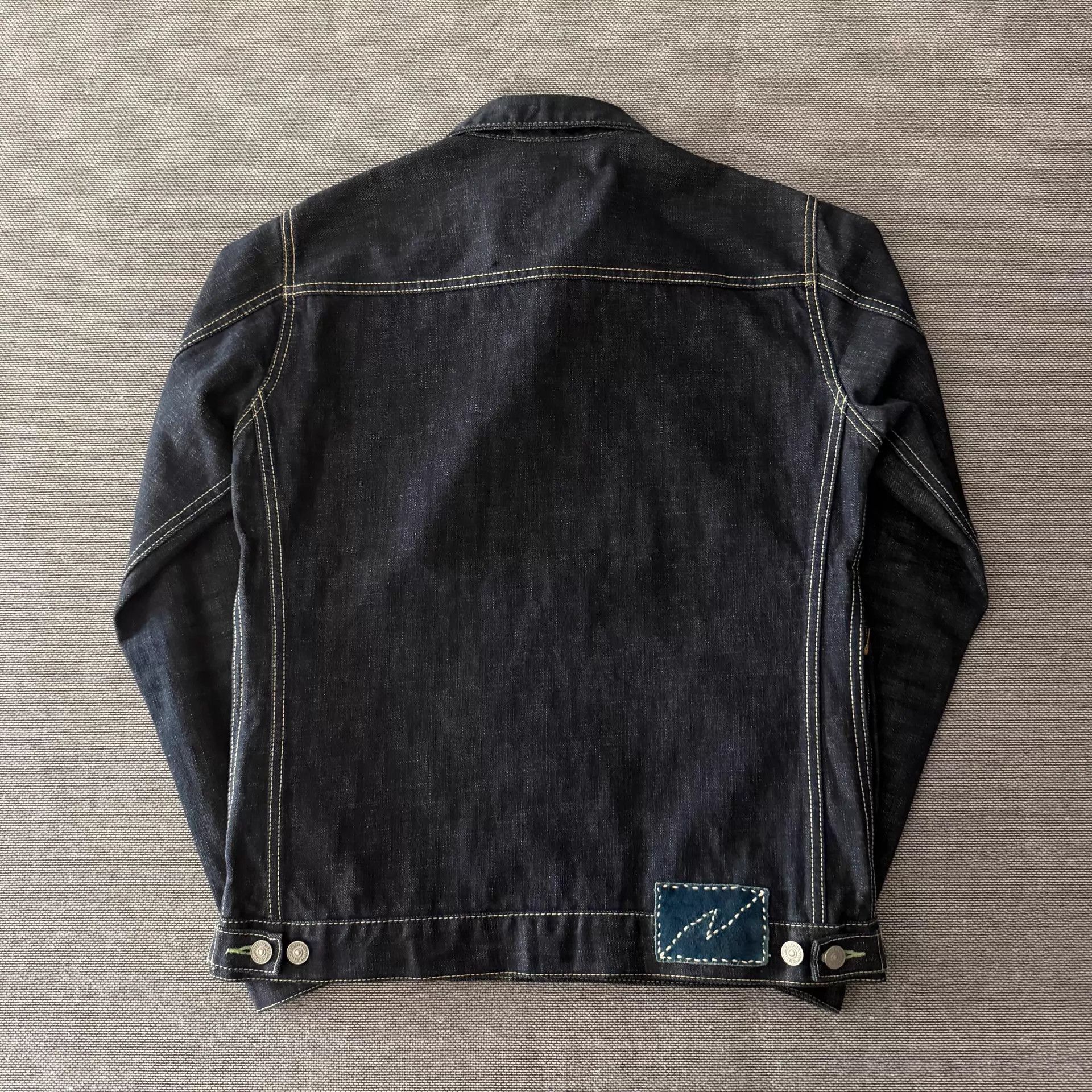 Visvim Visvim 101 ICT Natural Dyed Indigo Denim Jacket Type 2 Size US M / EU 48-50 / 2 - 2 Thumbnail