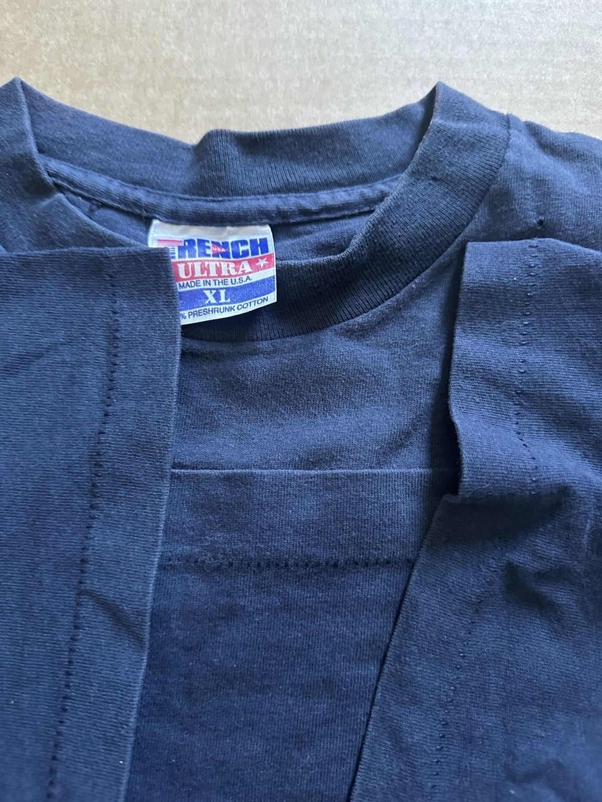 Vintage Notre Dame single stitch vintage shirt Size US XL / EU 56 / 4 - 4 Thumbnail