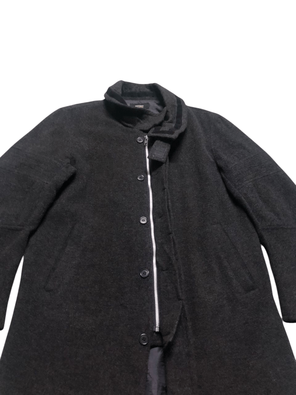 Japanese Brand × Vintage Vintage Parashuto Presented By Nakajo Wool Overcoats Jacket Size US M / EU 48-50 / 2 - 4 Thumbnail
