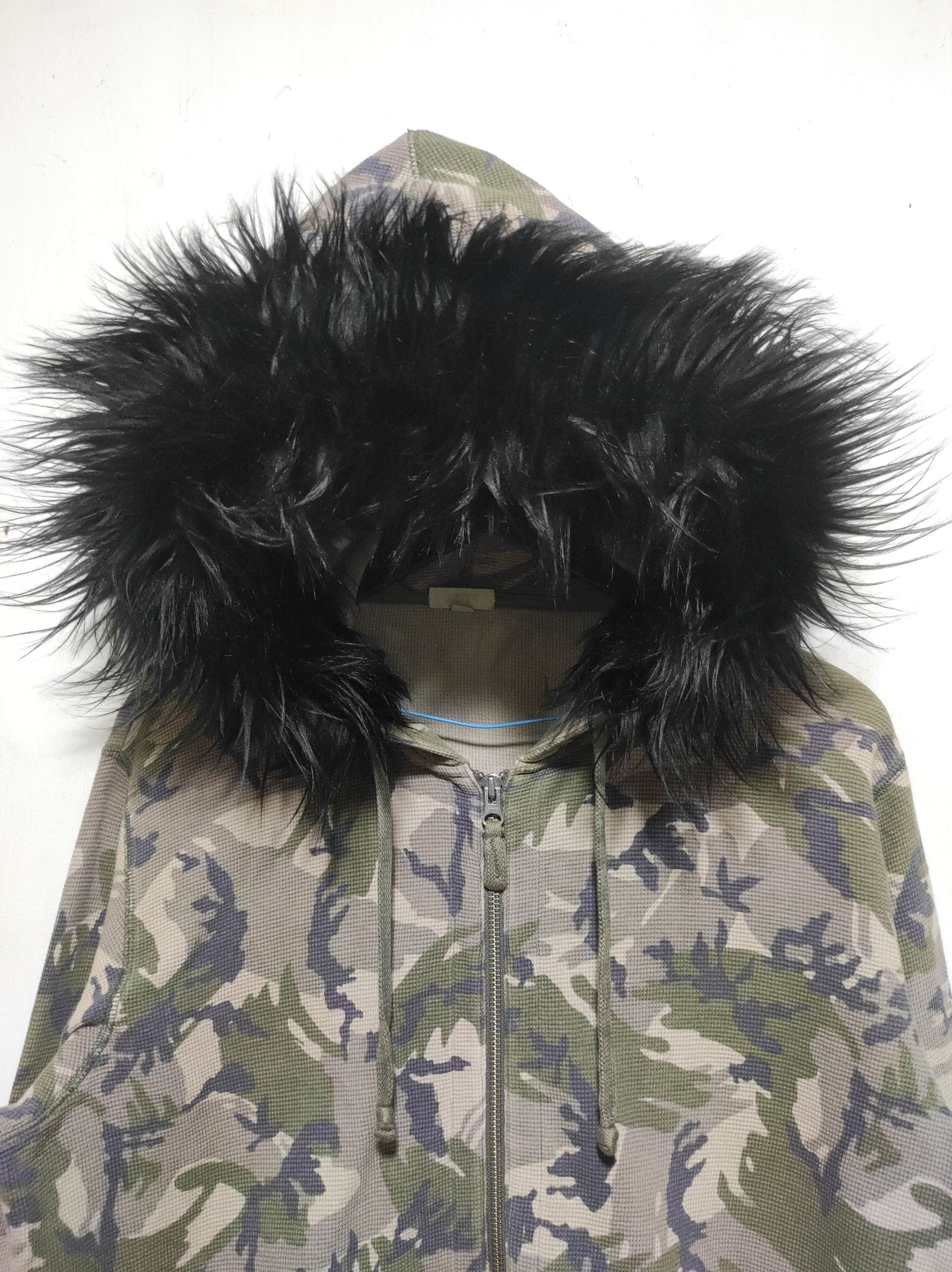 Hysteric Glamour Just Fit Camo Double Zip Fur Hoodie i6w9 Lgb Style Size US M / EU 48-50 / 2 - 9 Thumbnail