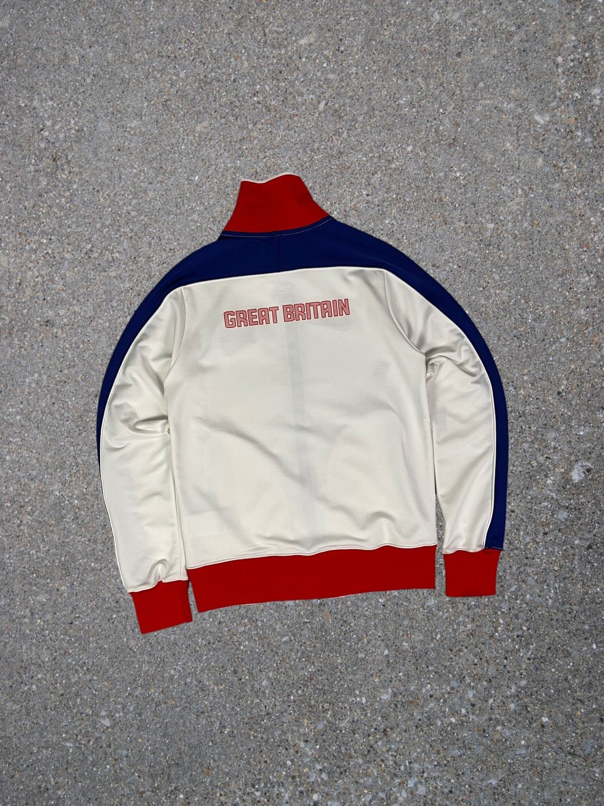 Nike × Vintage Nike Great Britain Zip Up Sweatshirt Blokecore Size US M / EU 48-50 / 2 - 2 Thumbnail