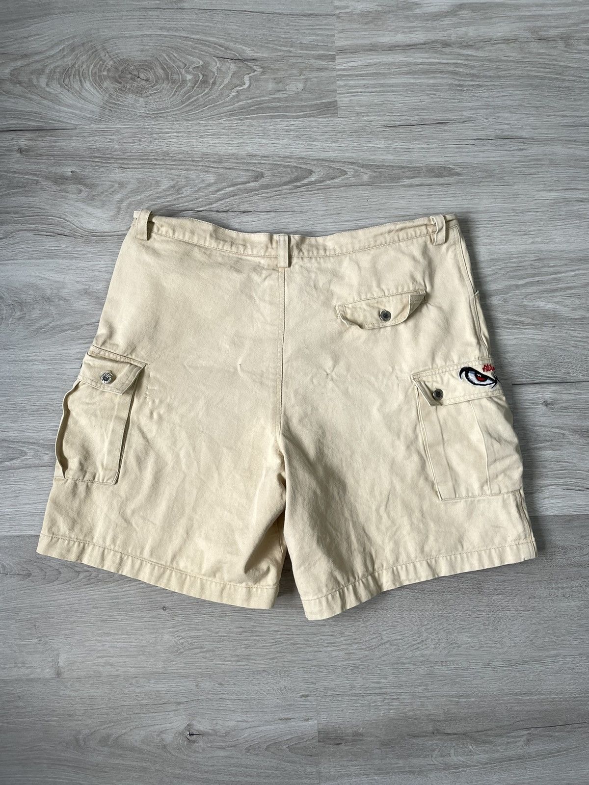 No Fear × Vintage Vintage Cargo Shorts No Fear Size US 34 / EU 50 - 9 Thumbnail