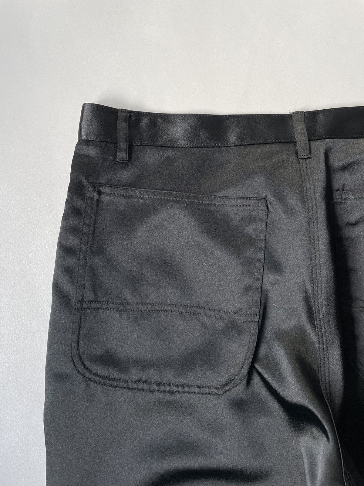 Comme des Garcons A/W 04 Black Satin Utility Trousers Size US 32 / EU 48 - 11 Thumbnail