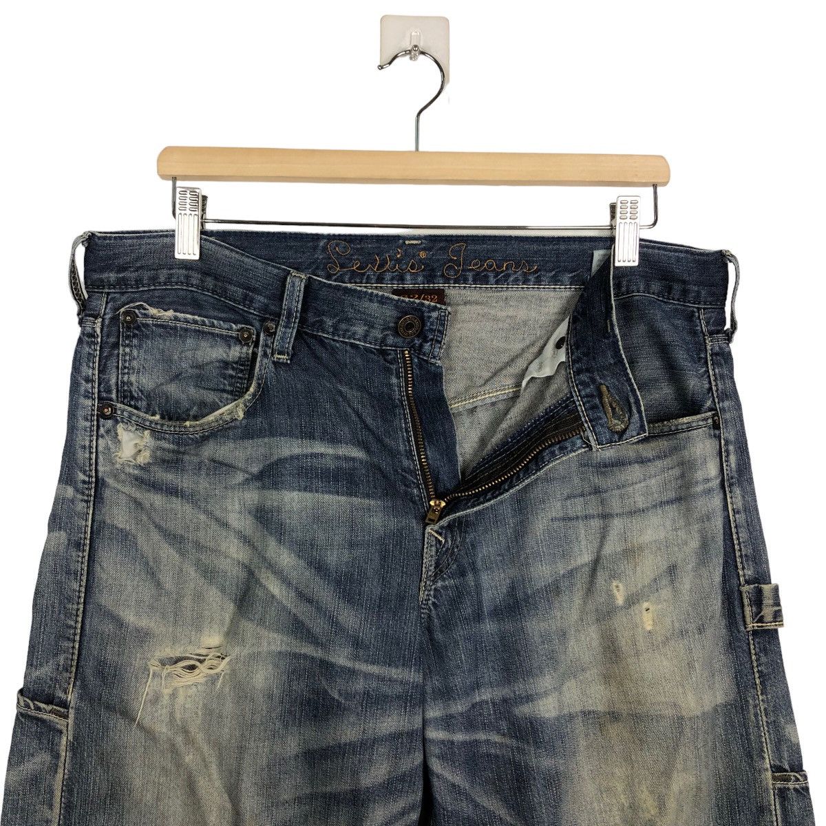 Levi's 🔥Vintage Distressed Denim Levi’s Lot 203 USA Size US 34 / EU 50 - 10 Thumbnail