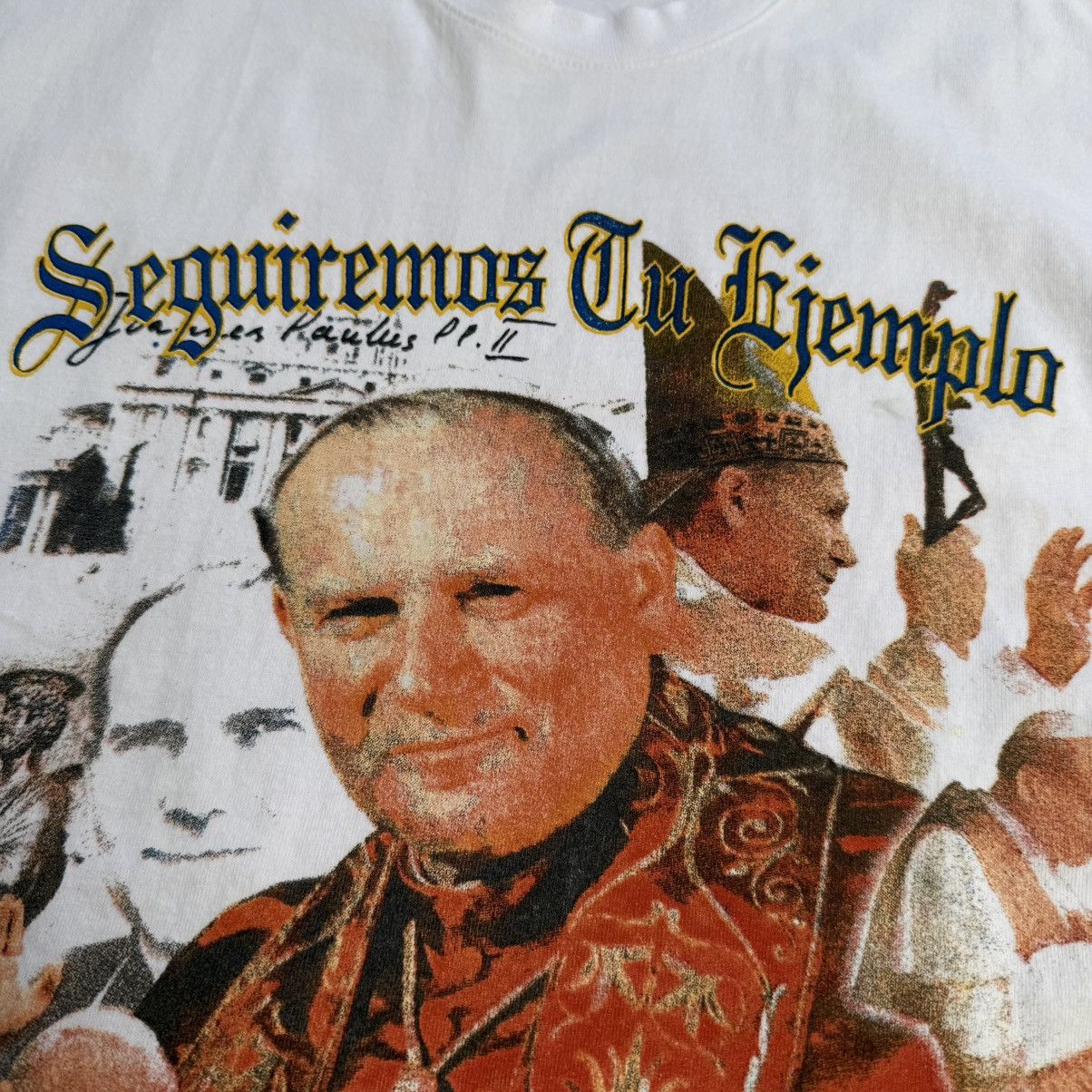 Kanye Yzy Juan Pablo Ii 'white Lives Matter' Tee Sample, Men's (Size Xl) — image 5 of 6
