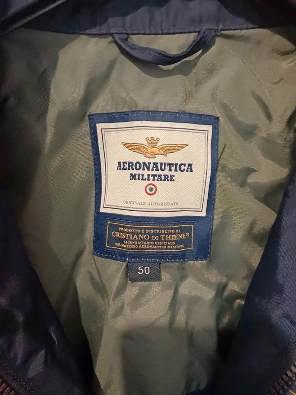 Aeronautica Militare Aeronautica Militare Men's Lightweight Bomber Jacket Size US M / EU 48-50 / 2 - 11 Thumbnail
