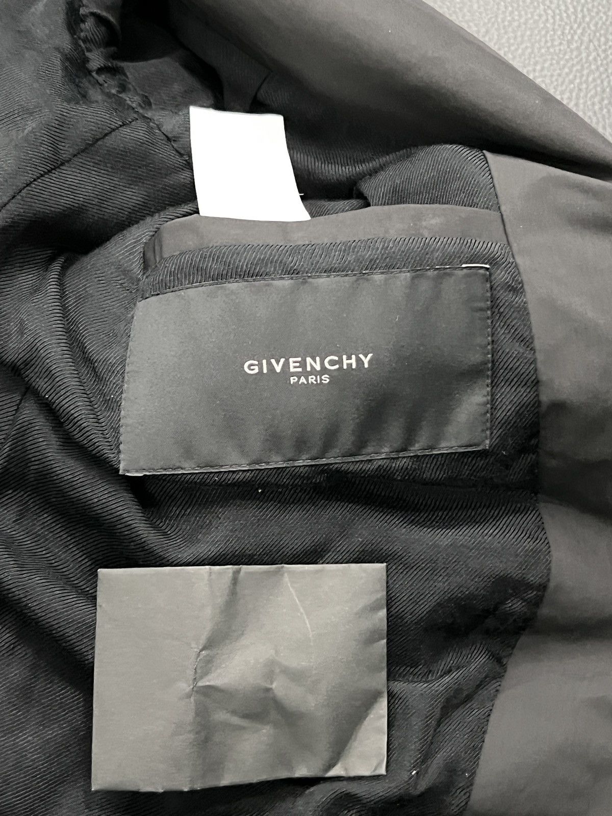 Givenchy Givenchy FW12 Nylon Panel Blazer Size 52S - 9 Thumbnail