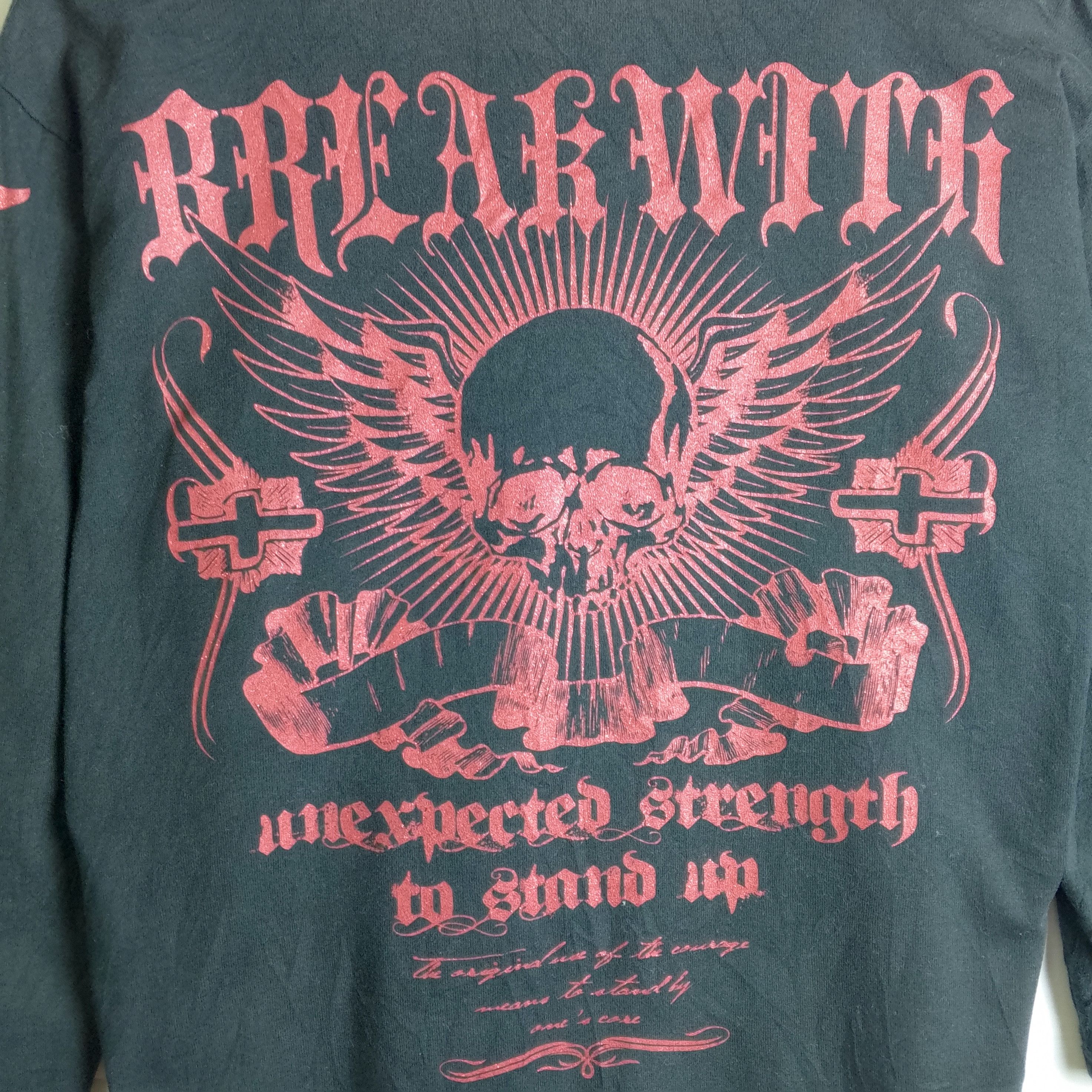 If Six Was Nine Original Remark Gear Break With Tradition Tee Skull Size US L / EU 52-54 / 3 - 4 Thumbnail