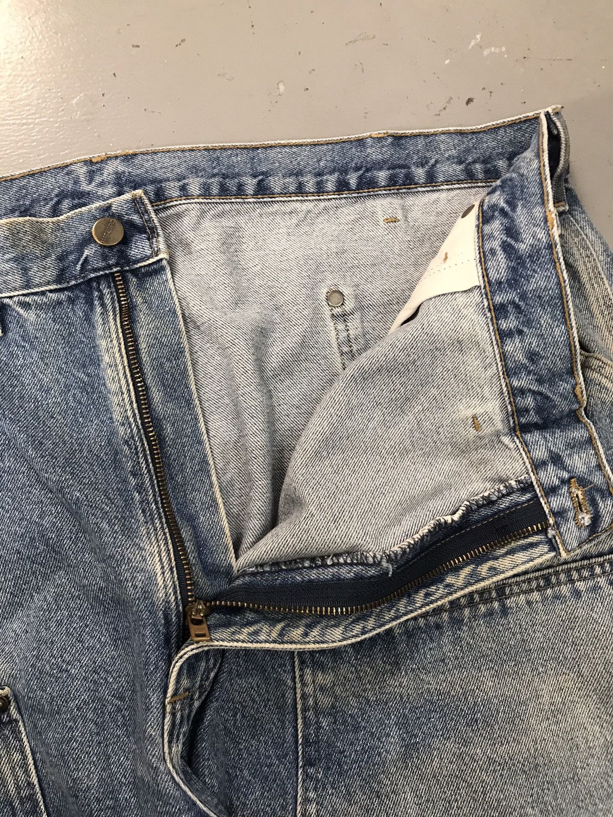 Carhartt × Vintage Vintage Carhartt B73 DST double knee denim Size US 44 / EU 60 - 6 Thumbnail