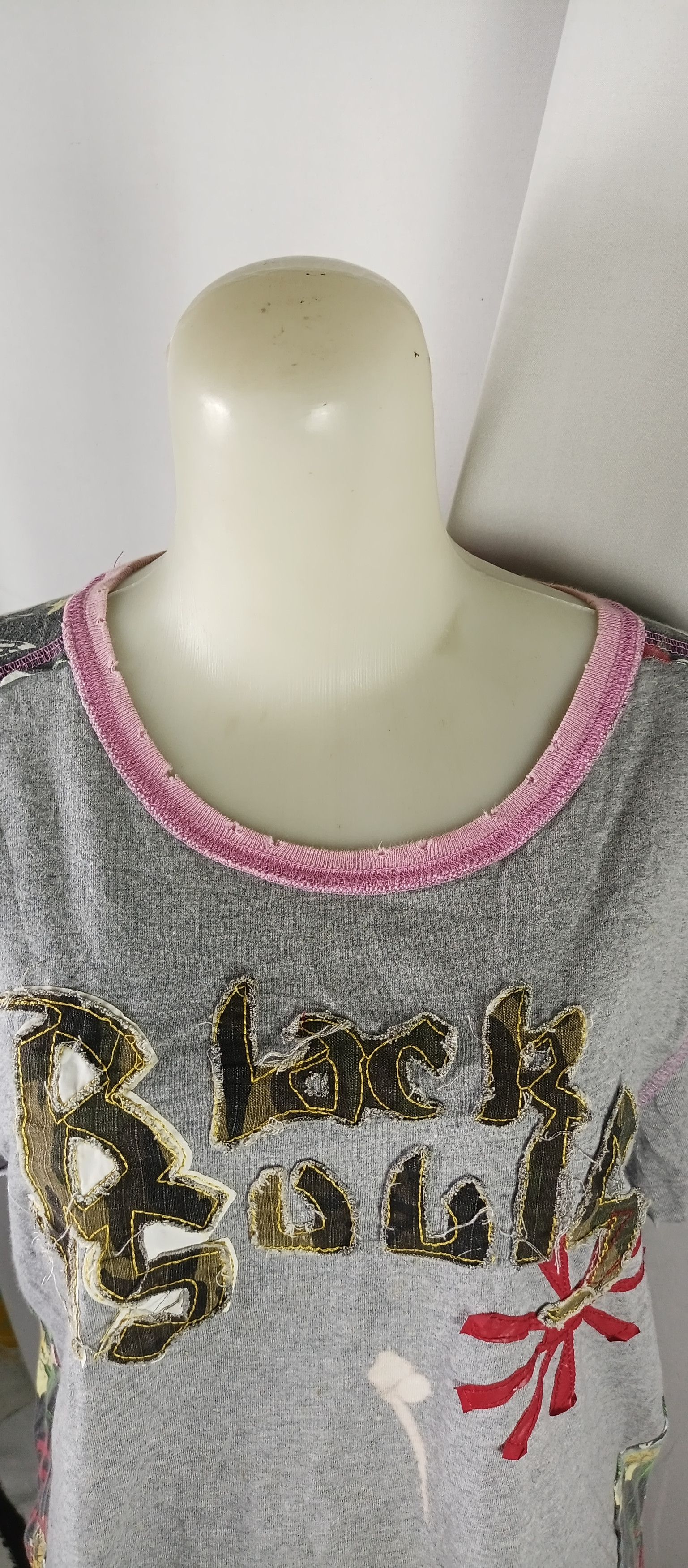 Energie × Vintage Energie Black South Short Sleeve TShirt Size L / US 10 / IT 46 - 14 Thumbnail