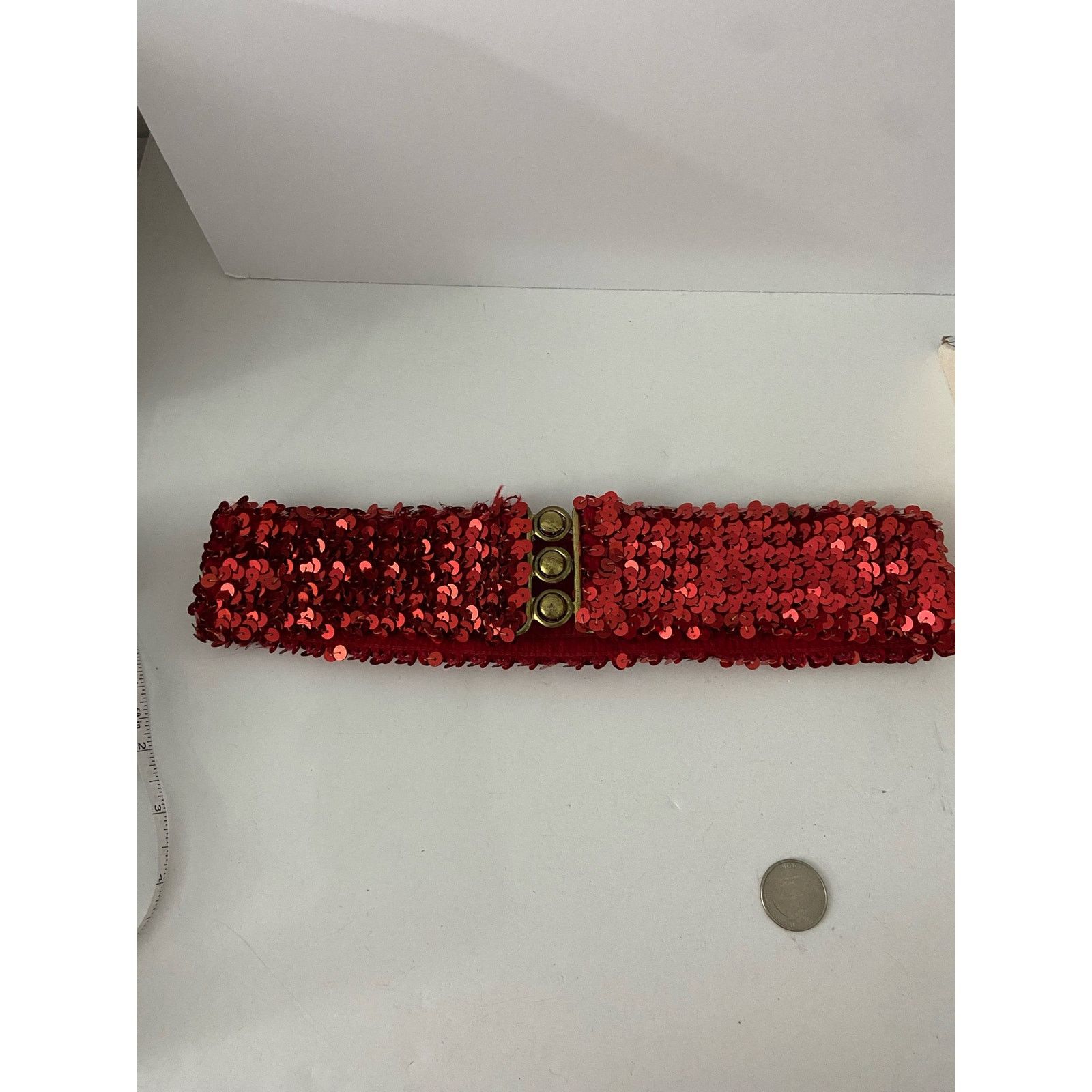 Other Red sequin belt size 2 Size ONE SIZE - 1 Thumbnail