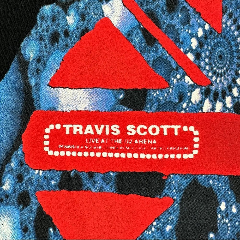 Travis Scott Travis Scott Men's Size Large 100% Cotton O2 Union Jack Bla Size US L / EU 52-54 / 3 - 4 Thumbnail